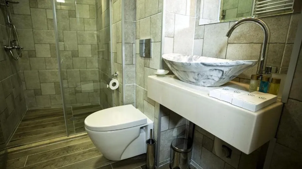 Toilet in Gallery inn