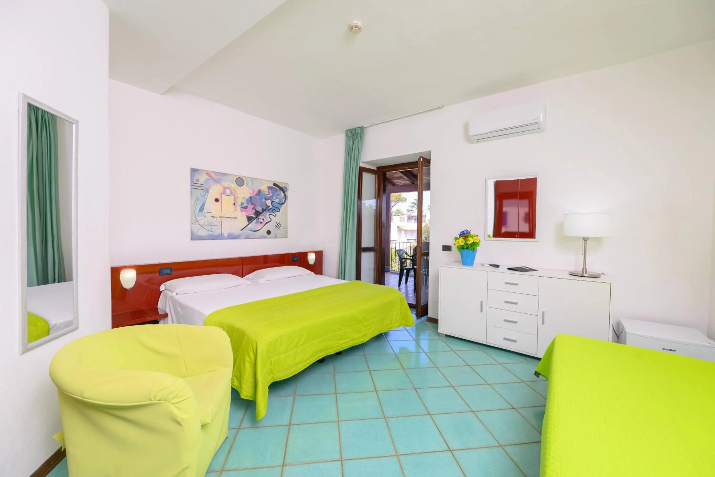 Bed in Hotel Annabelle