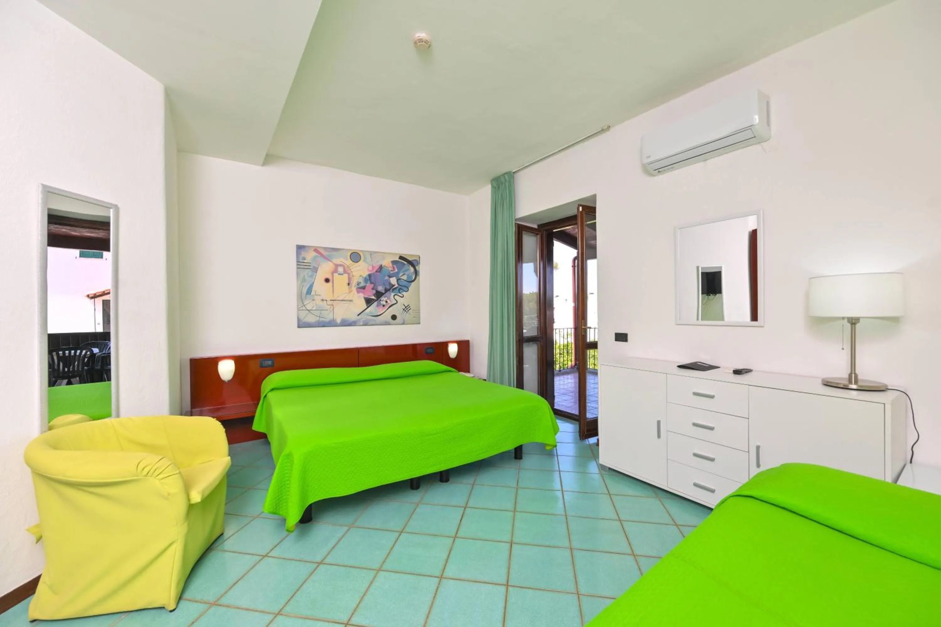 Bed in Hotel Annabelle