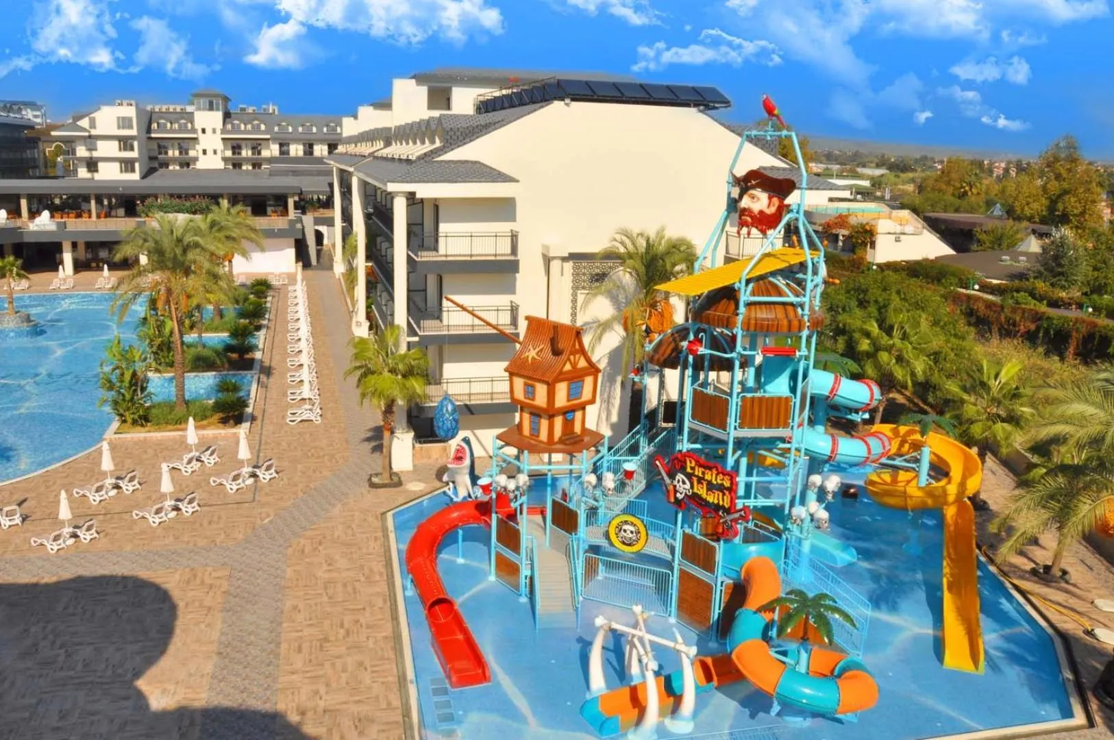 Children play ground in Dream World Palace