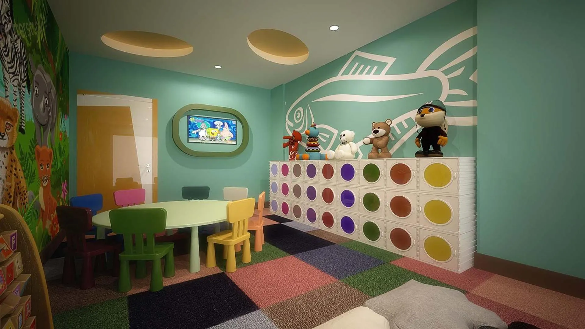 Kids's club in Dream World Palace
