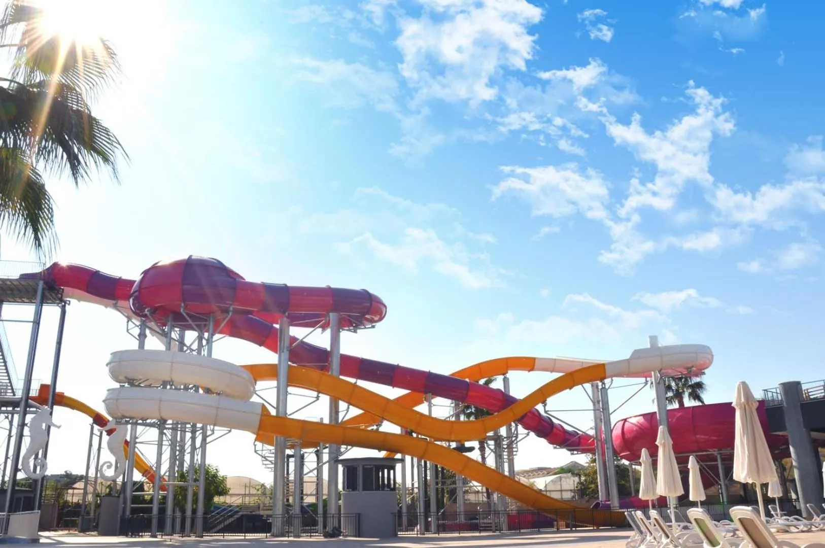 Aqua park in Dream World Palace