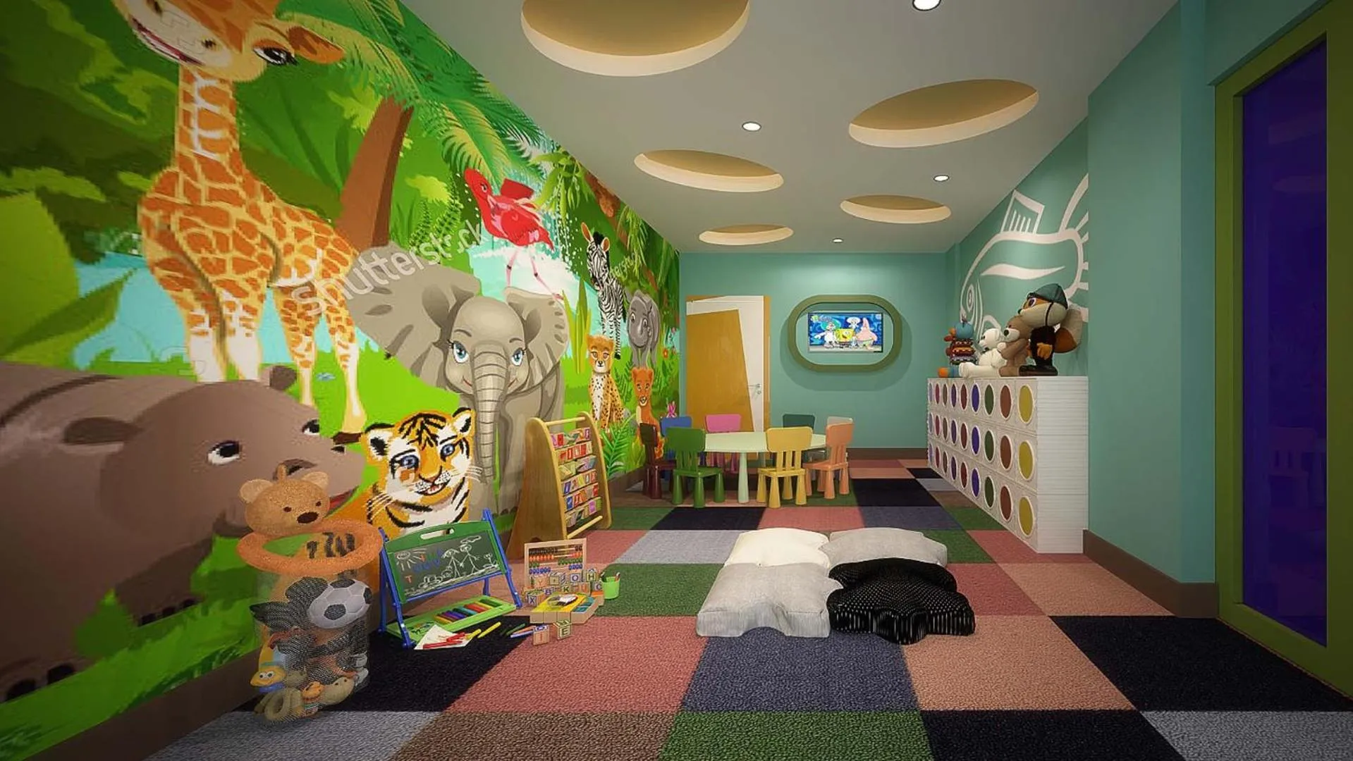 Kids's club in Dream World Palace