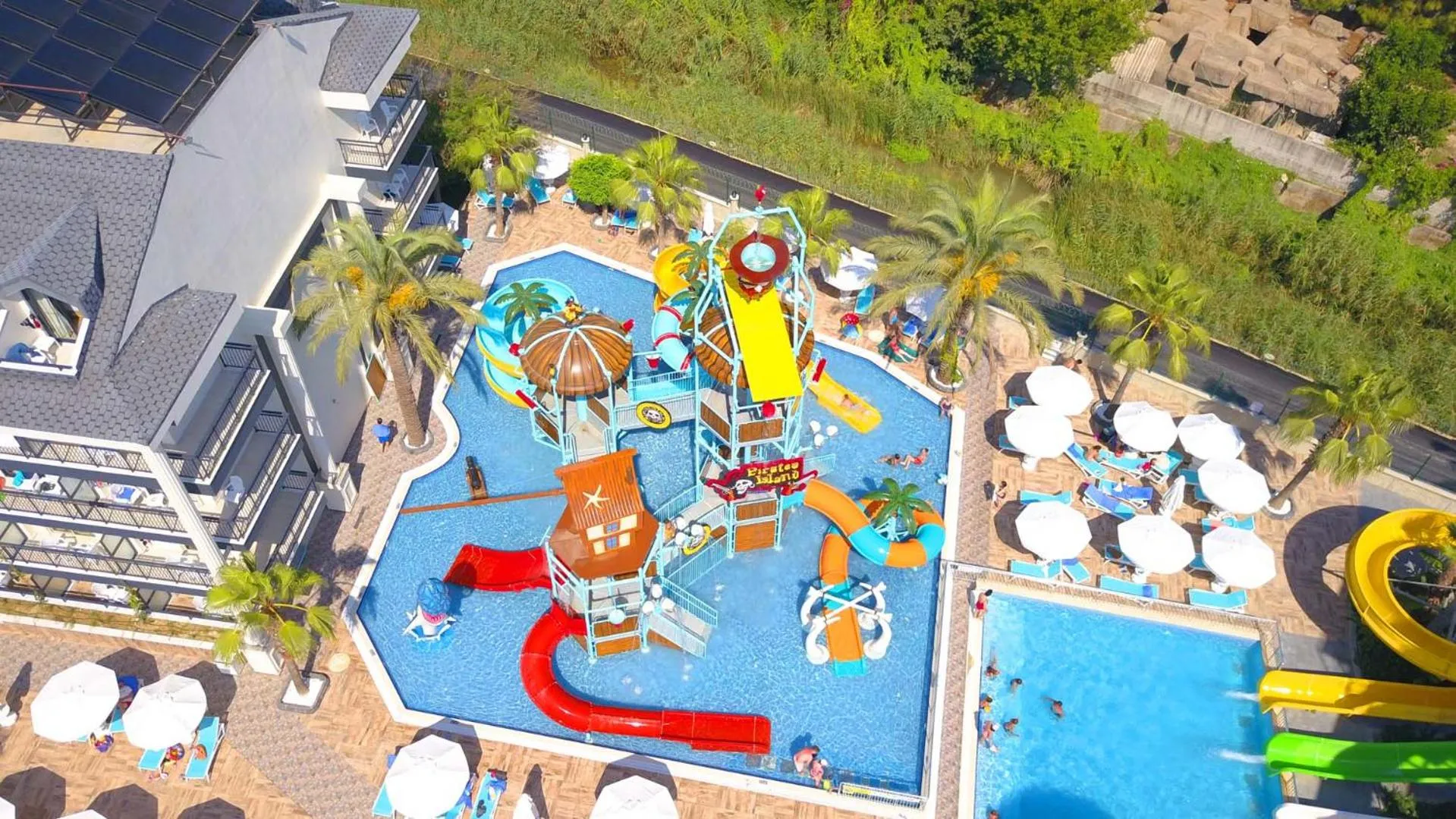 Bird's eye view in Dream World Palace