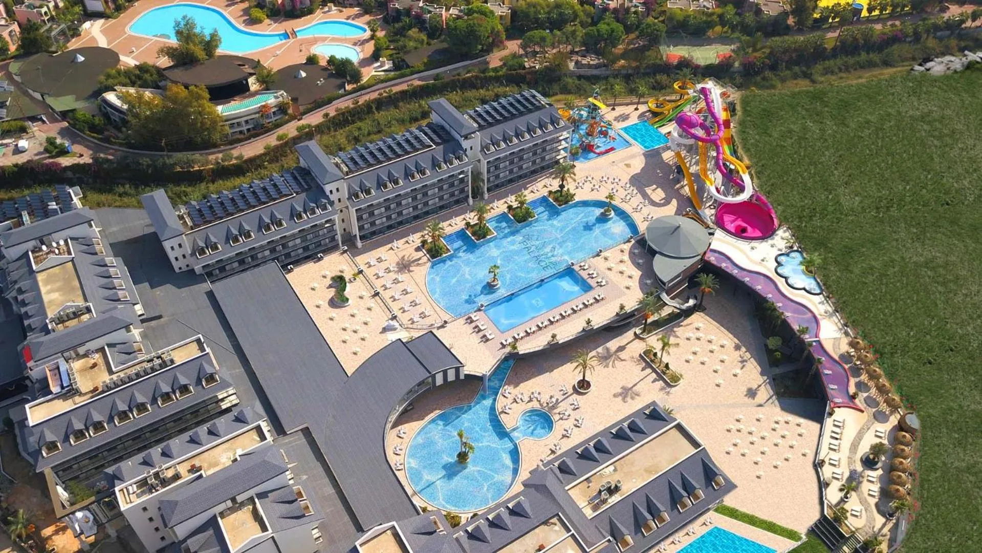 Bird's eye view in Dream World Palace