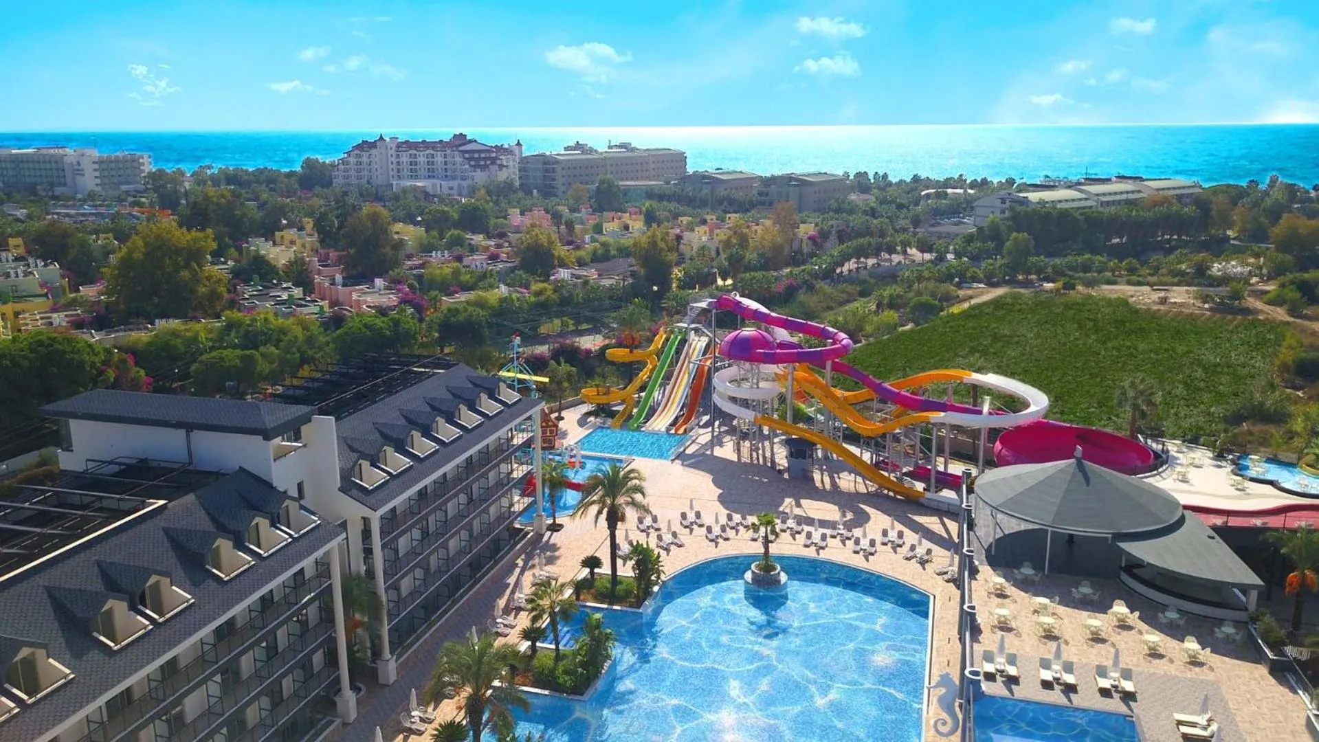 Bird's eye view in Dream World Palace