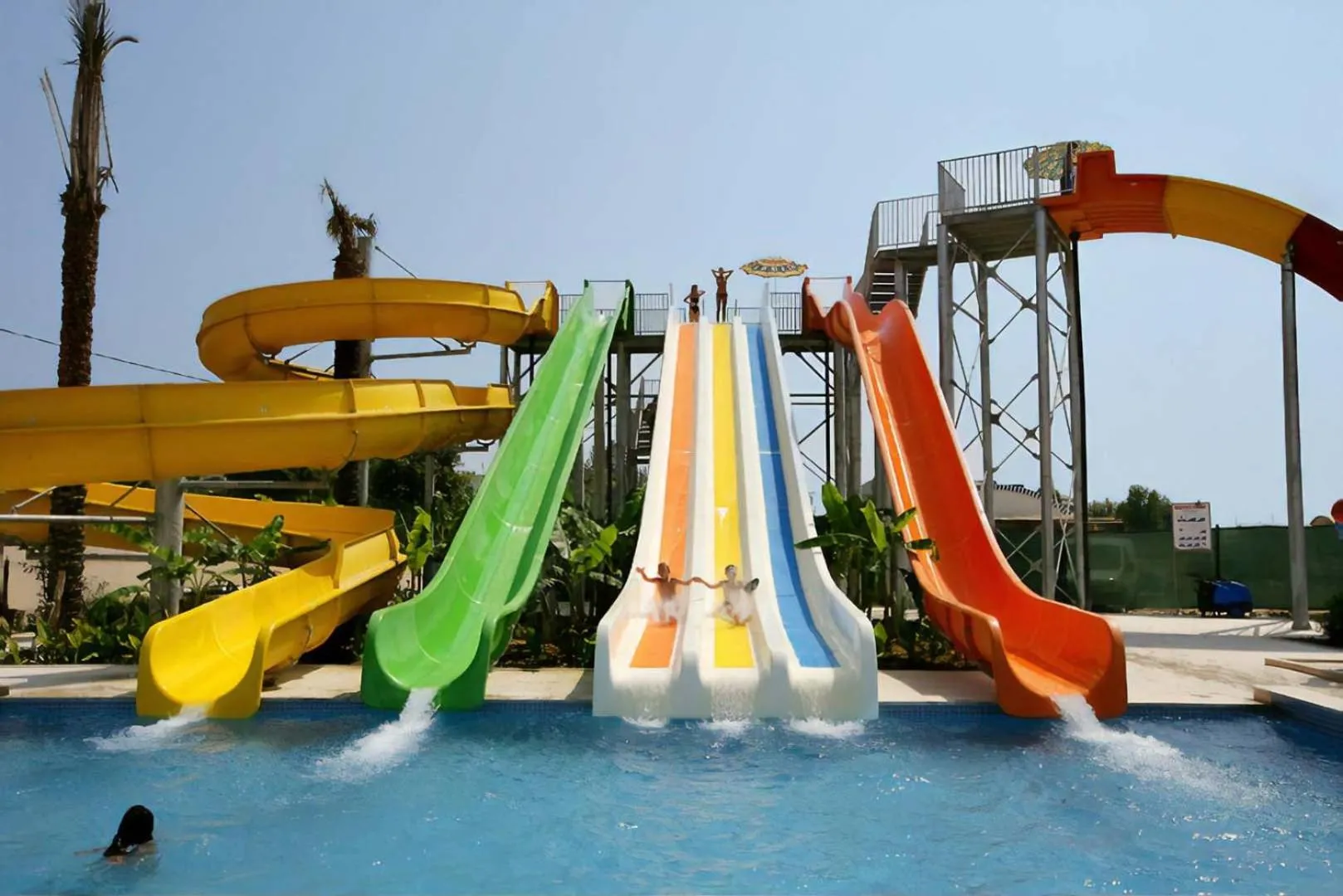 Aqua park in Dream World Palace