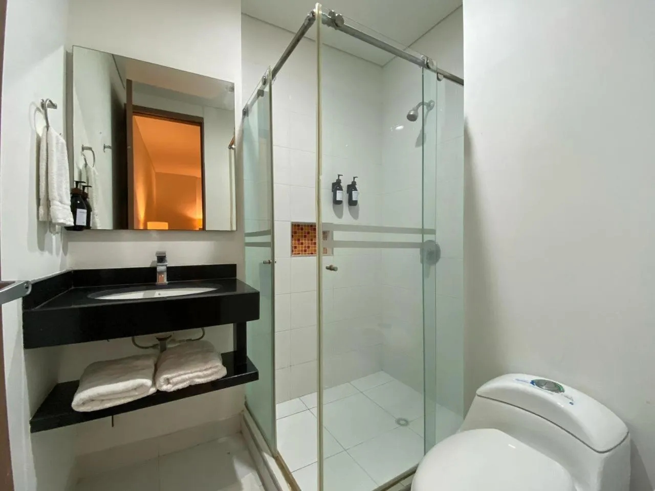 Bathroom in Hotel Soleira