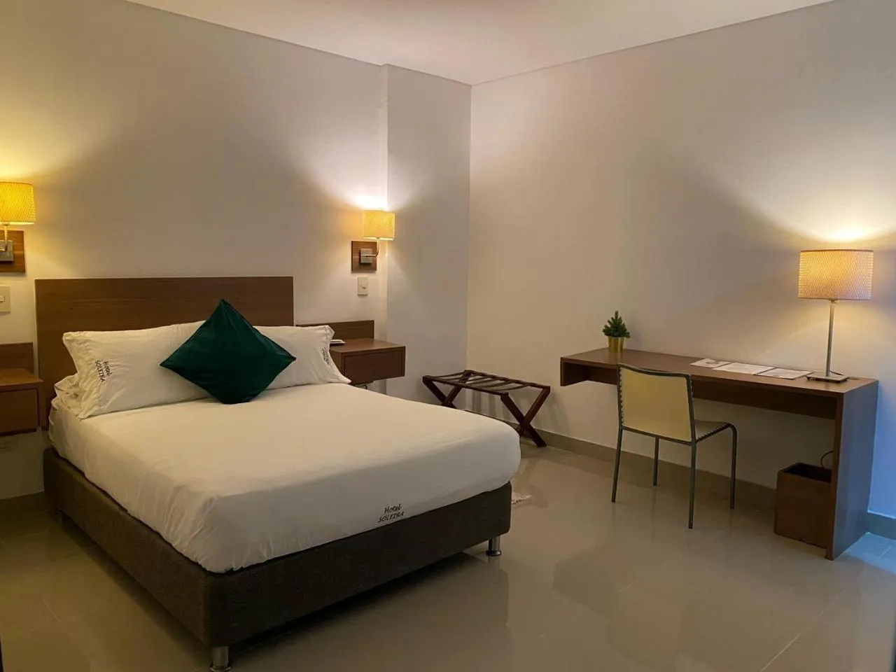 Bed in Hotel Soleira