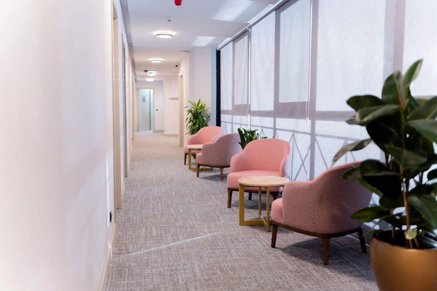 Seating area in Botanica Residence