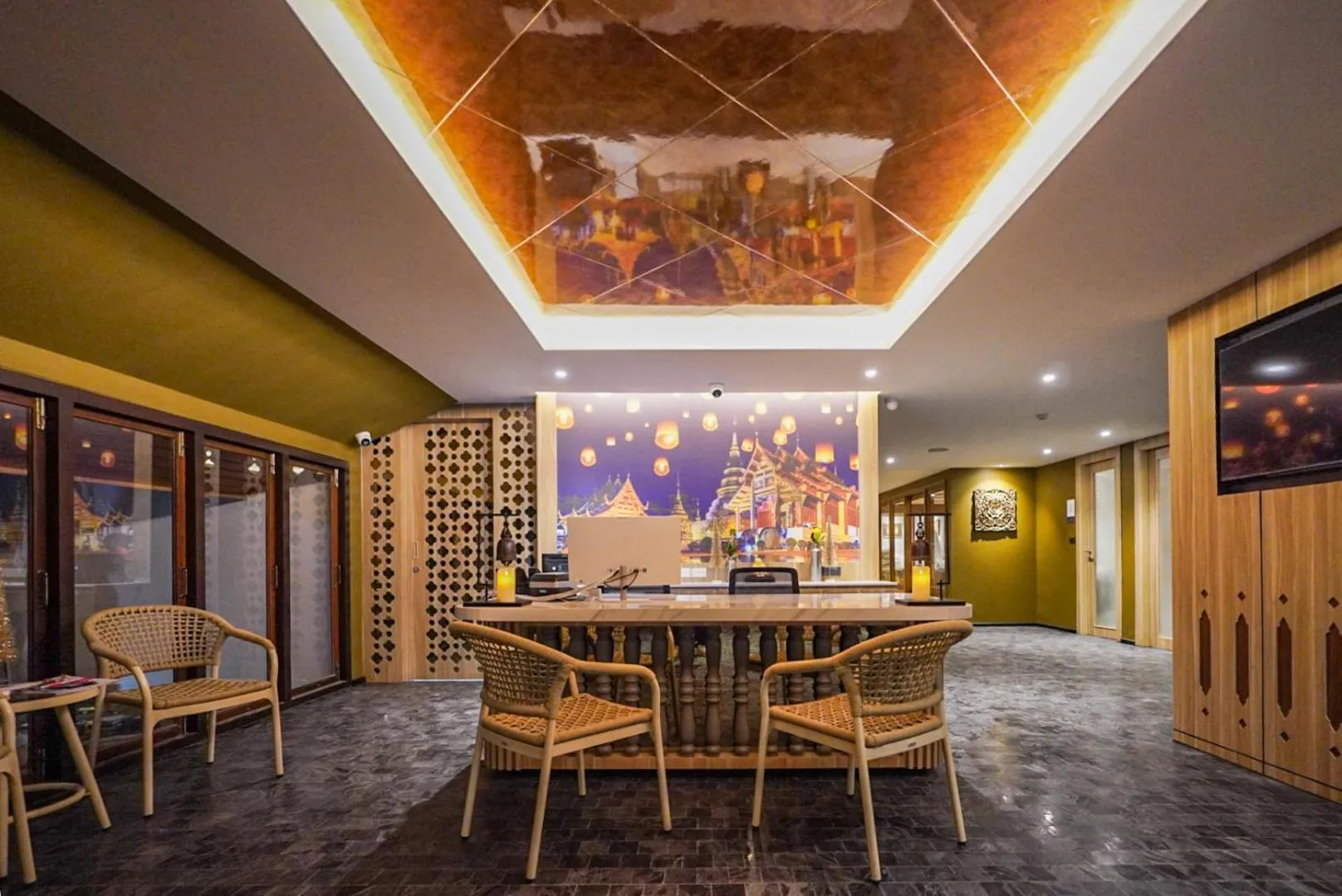 Property building in March Hotel & Suite Riverside