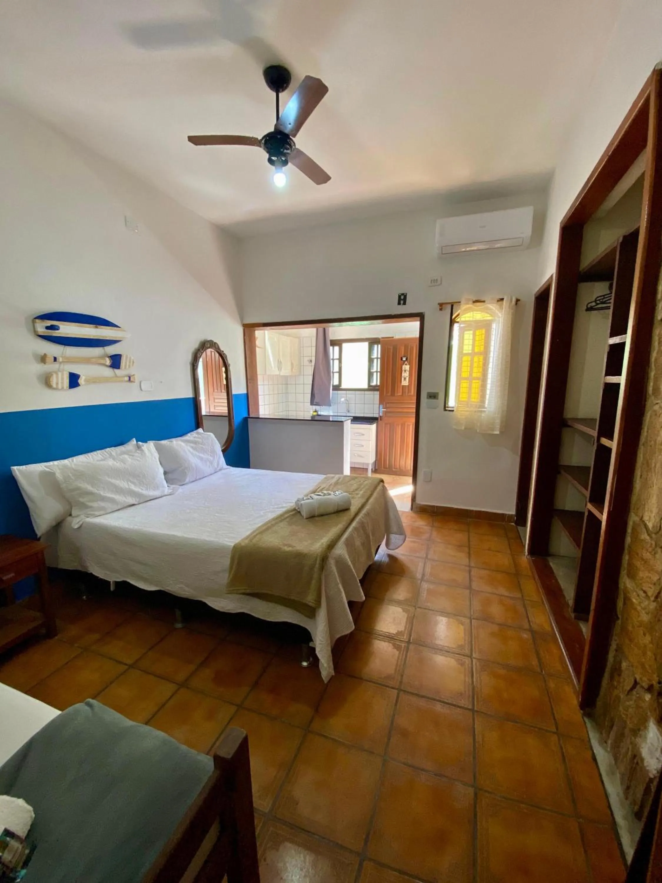 Bed in POUSO DE ICARO - POUSADA NO CENTRO de PARATY