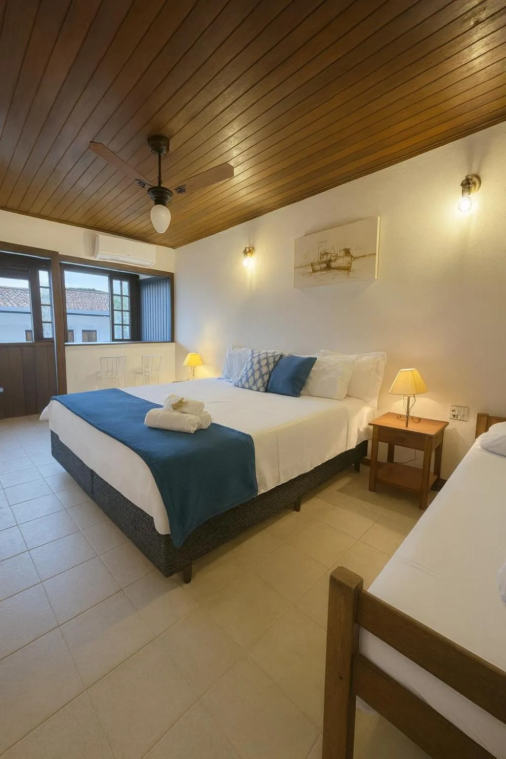 Bed in POUSO DE ICARO - POUSADA NO CENTRO de PARATY