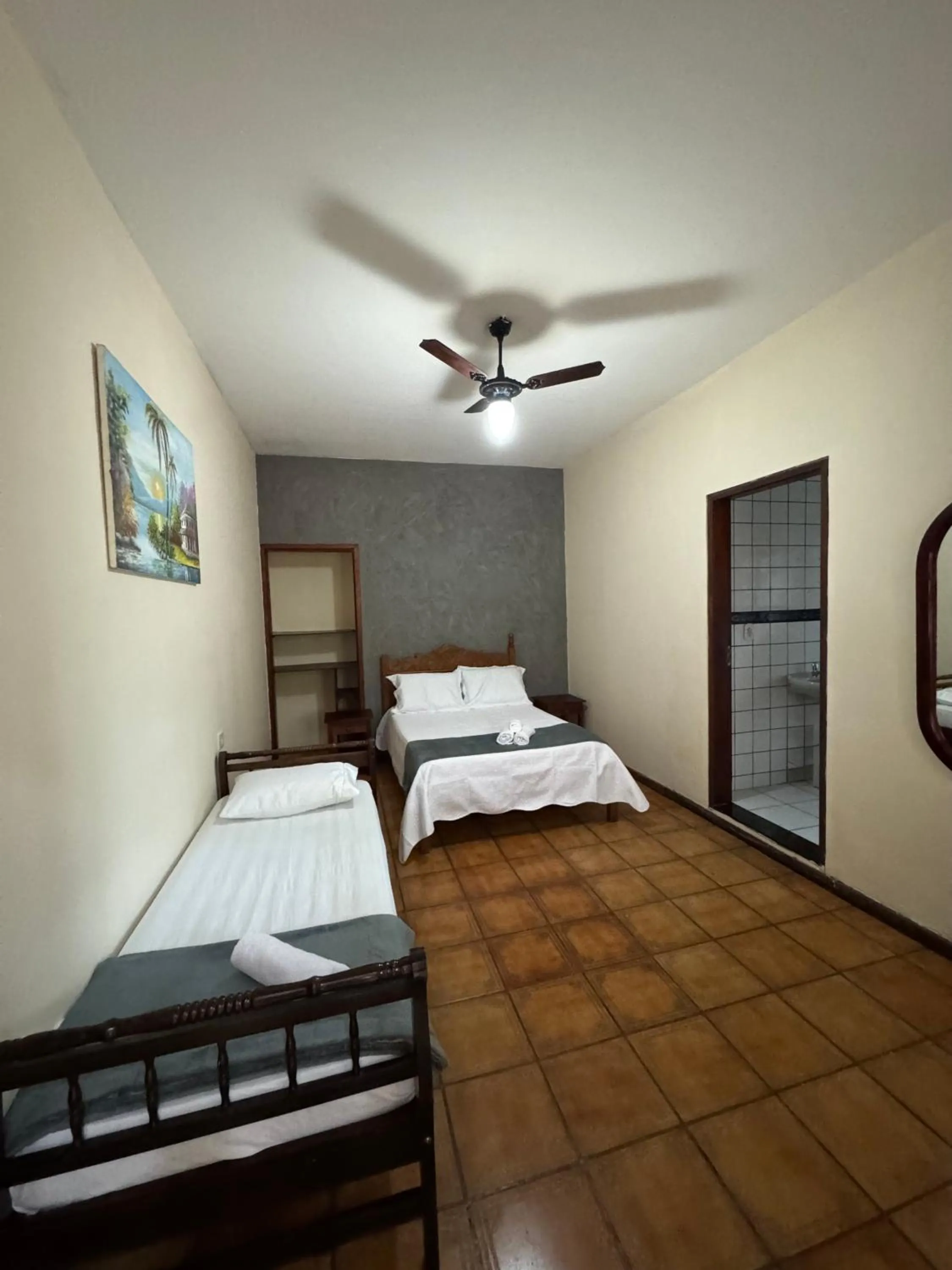 Bed in POUSO DE ICARO - POUSADA NO CENTRO de PARATY