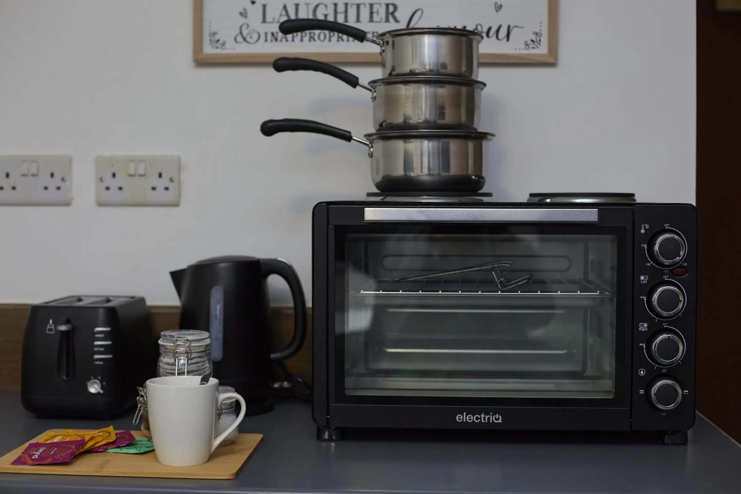Kitchen or kitchenette in Hayy Studios at Castleford