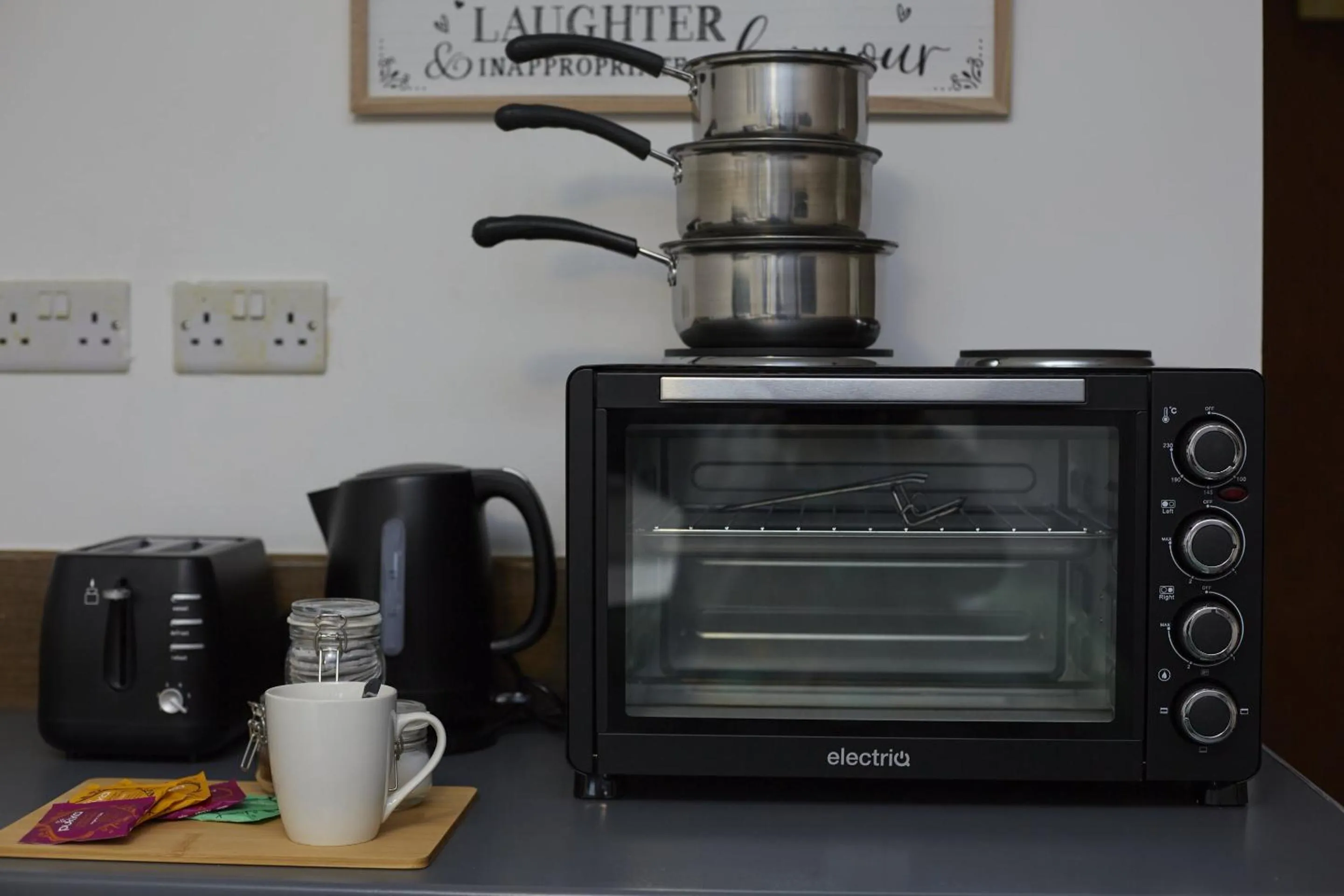 Kitchen or kitchenette in Hayy Studios at Castleford