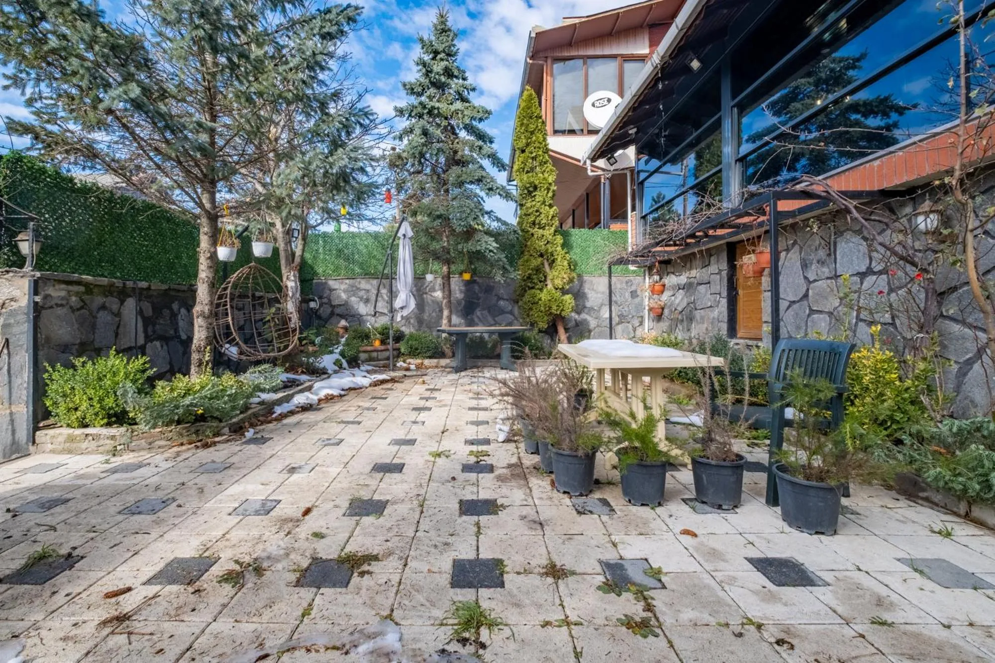 Garden in Uludag Tatil Evleri & Villa Dogus Uludağ