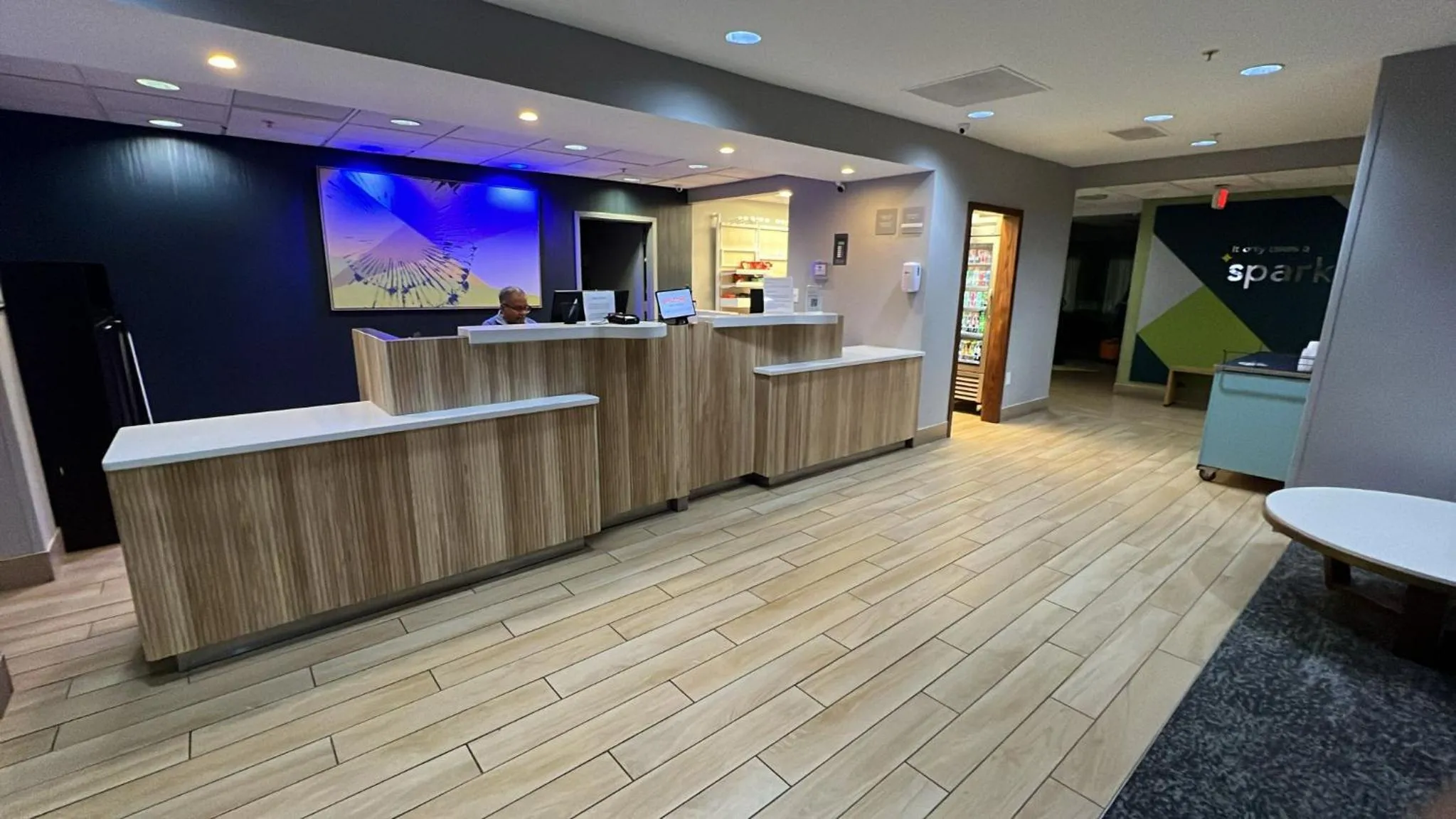 Lobby or reception in Rodeway Inn