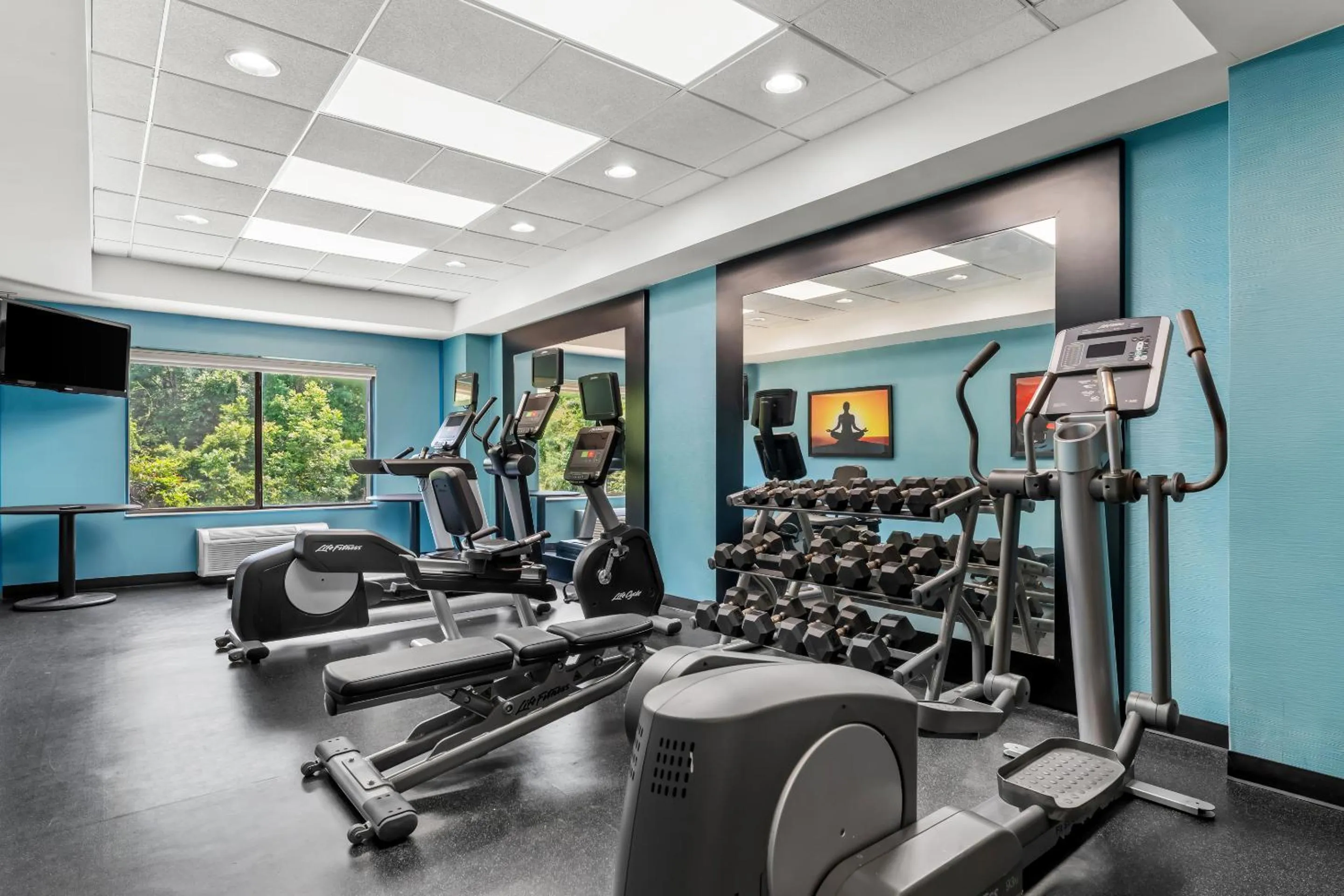 Fitness centre/facilities in Rodeway Inn