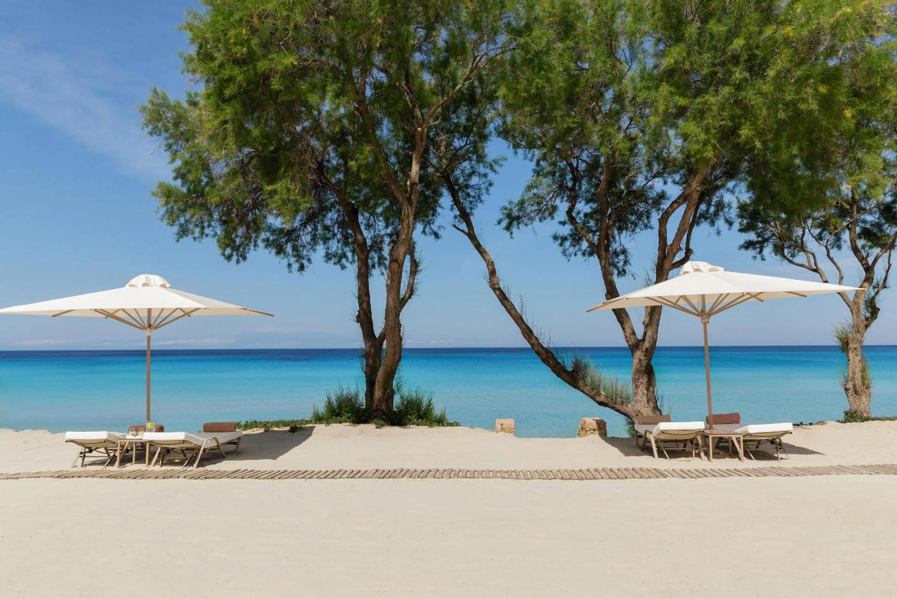 Beach in Sani Club