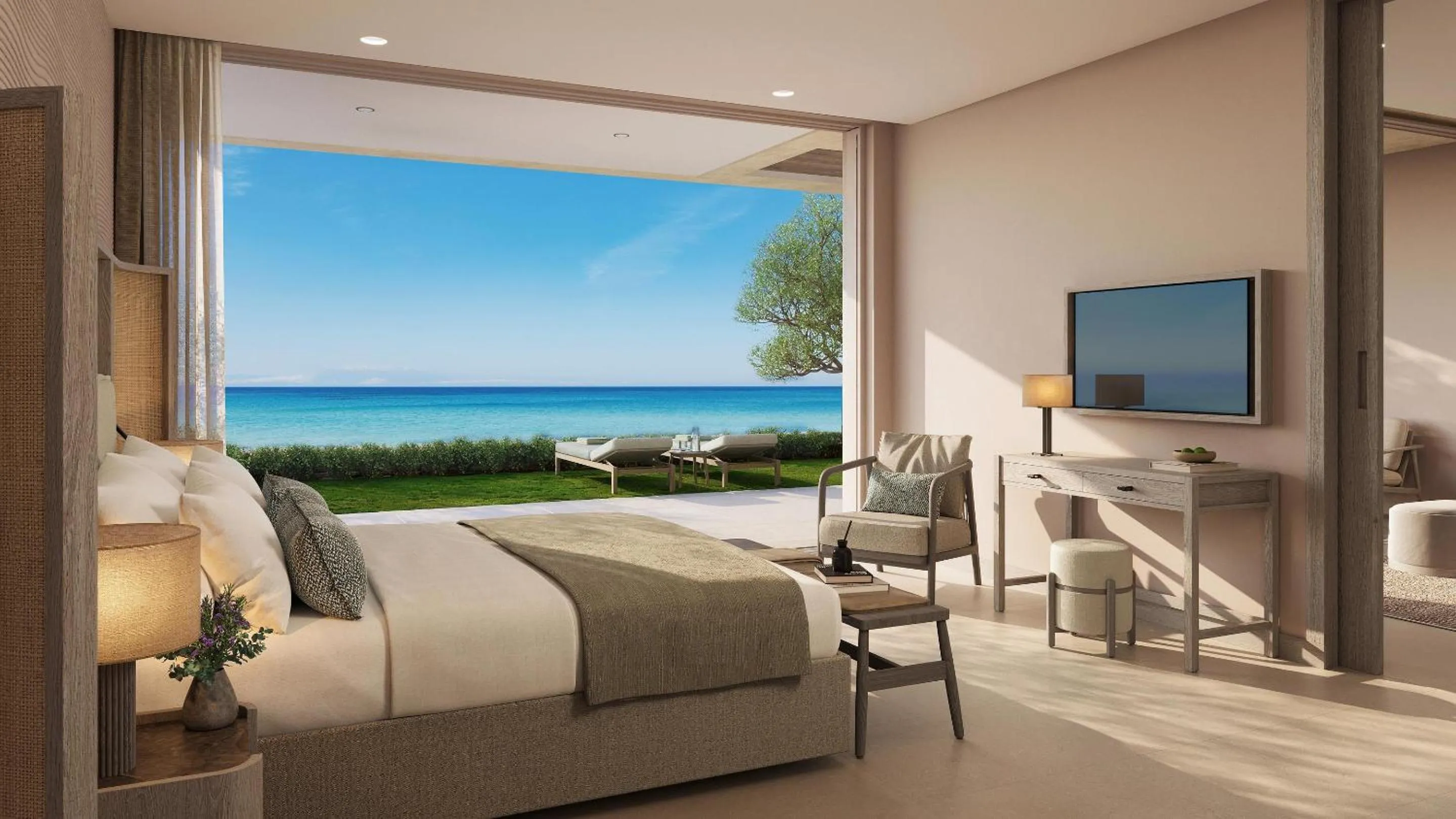 Photo of the whole room, Bed in Sani Club