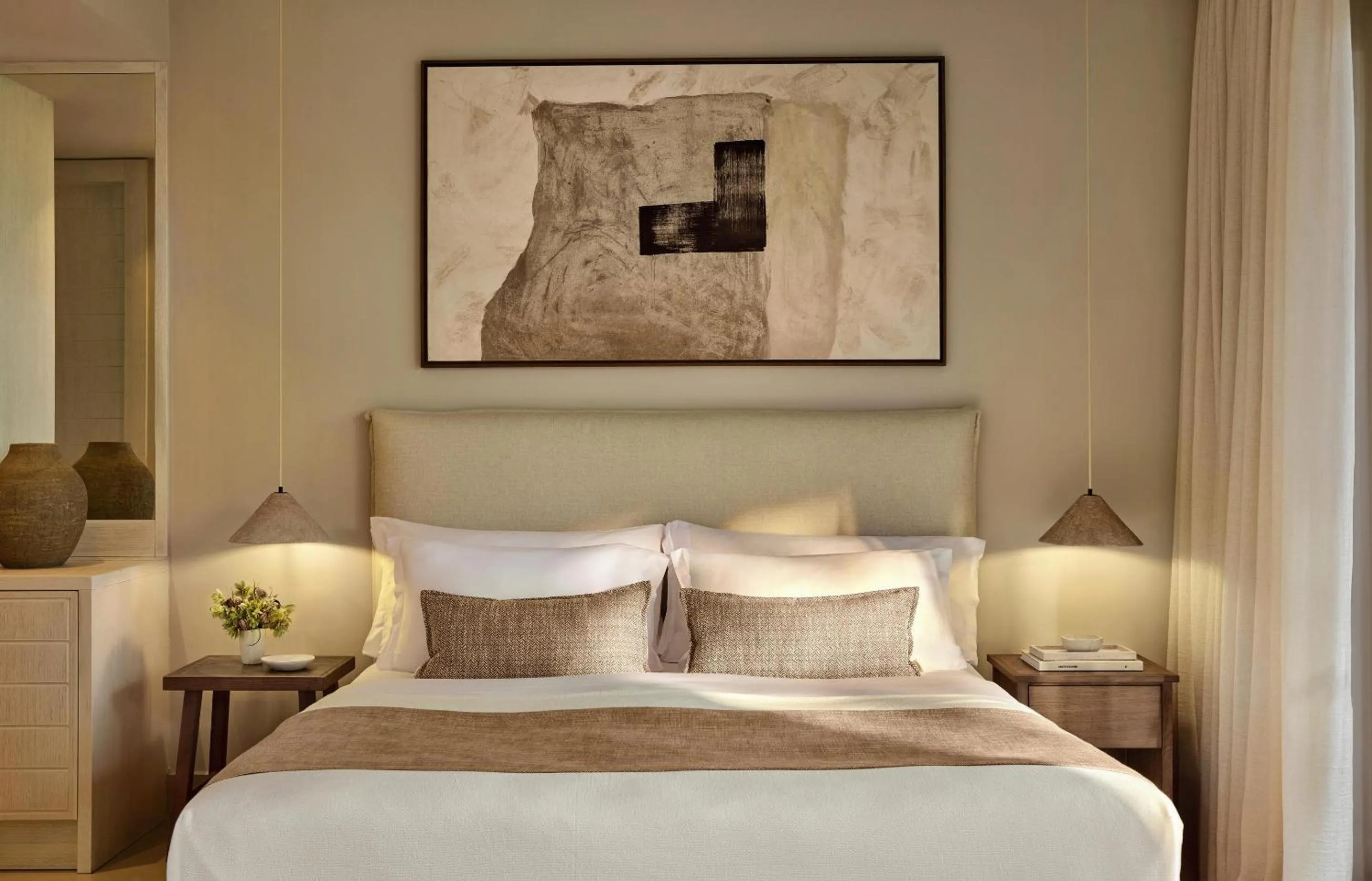 Photo of the whole room, Bed in Sani Club