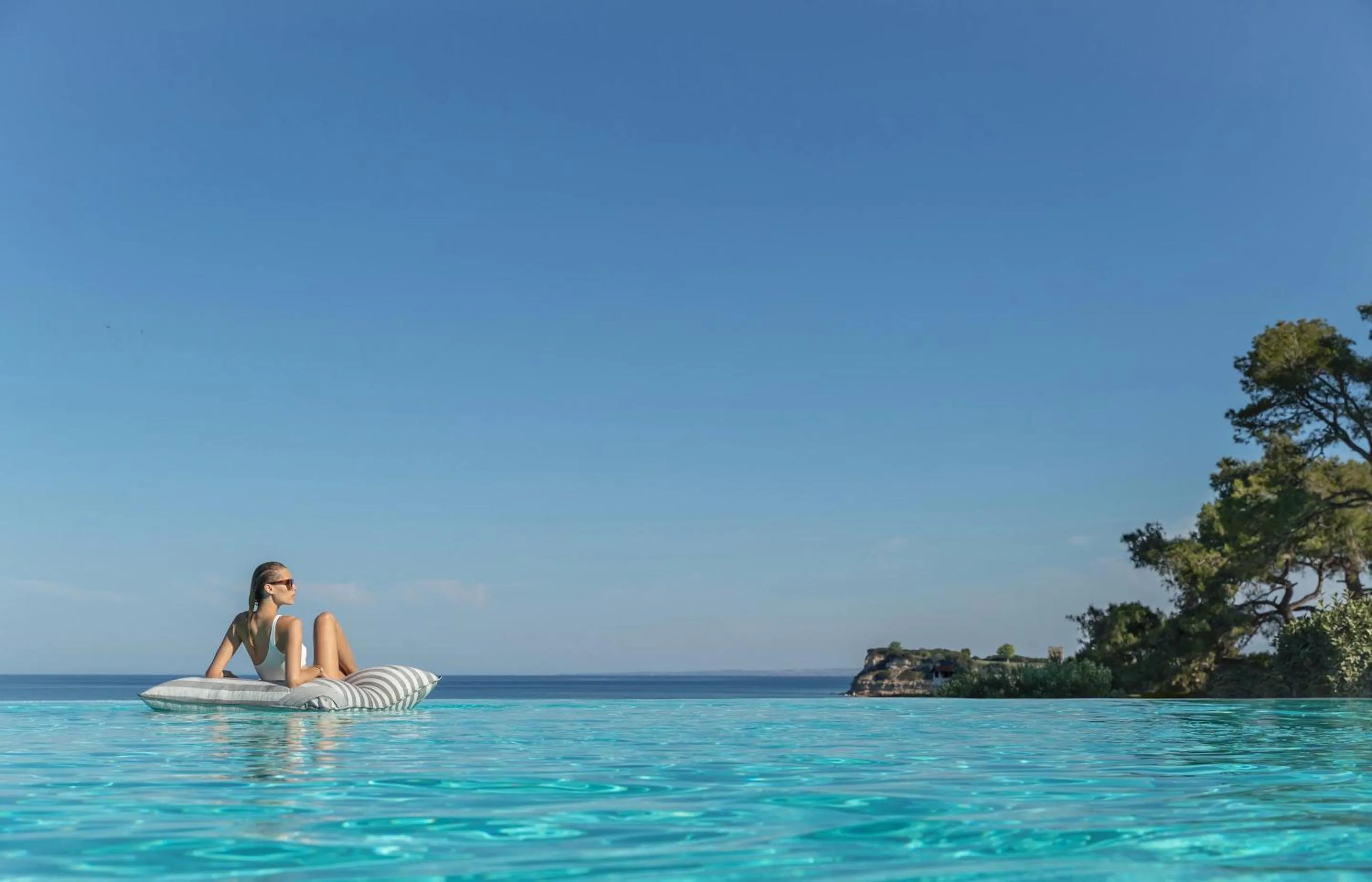 Swimming pool in Sani Club