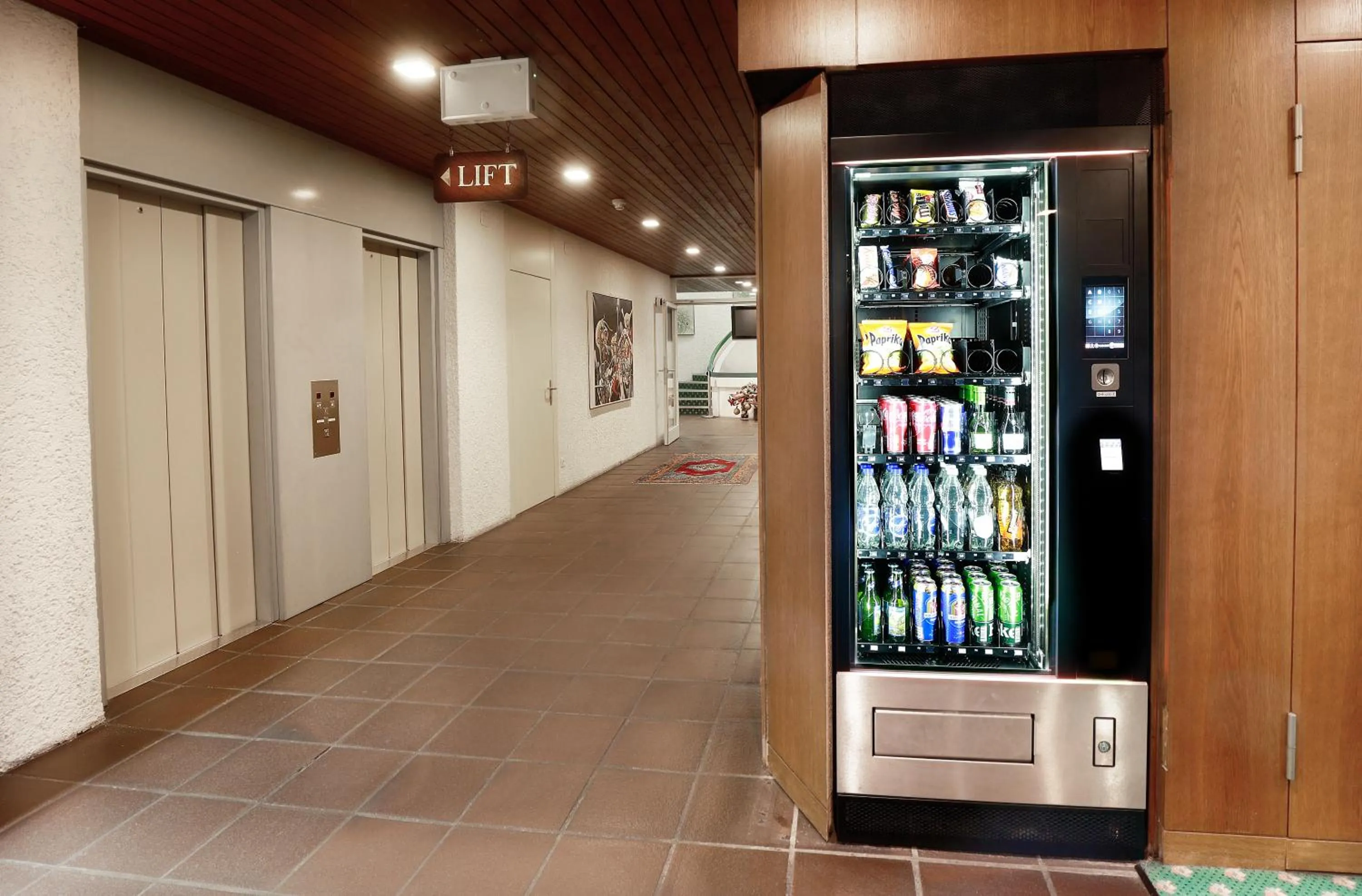 vending machine in Hotel Thurgauerhof Self-Check-in