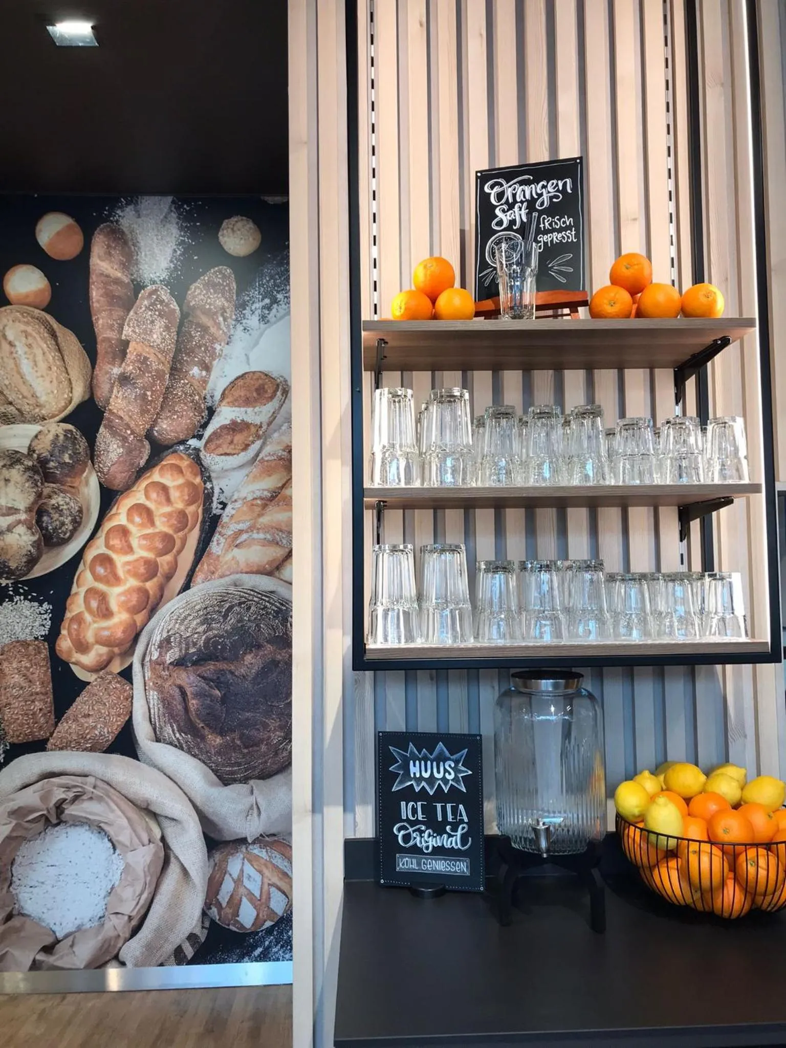 Food and drinks in Hotel Thurgauerhof Self-Check-in