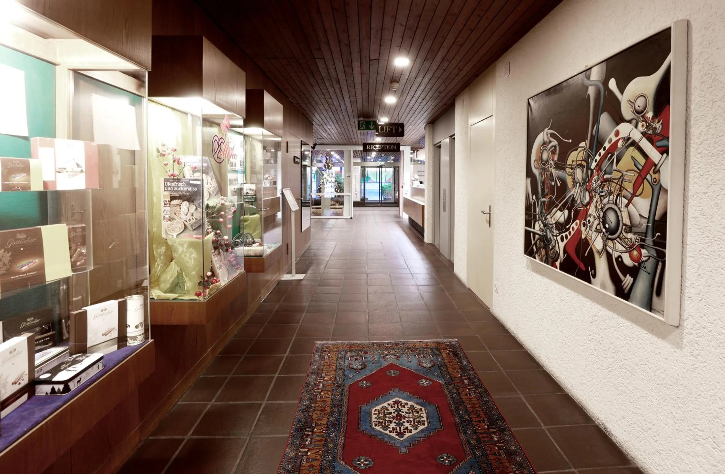 Lobby or reception in Hotel Thurgauerhof Self-Check-in