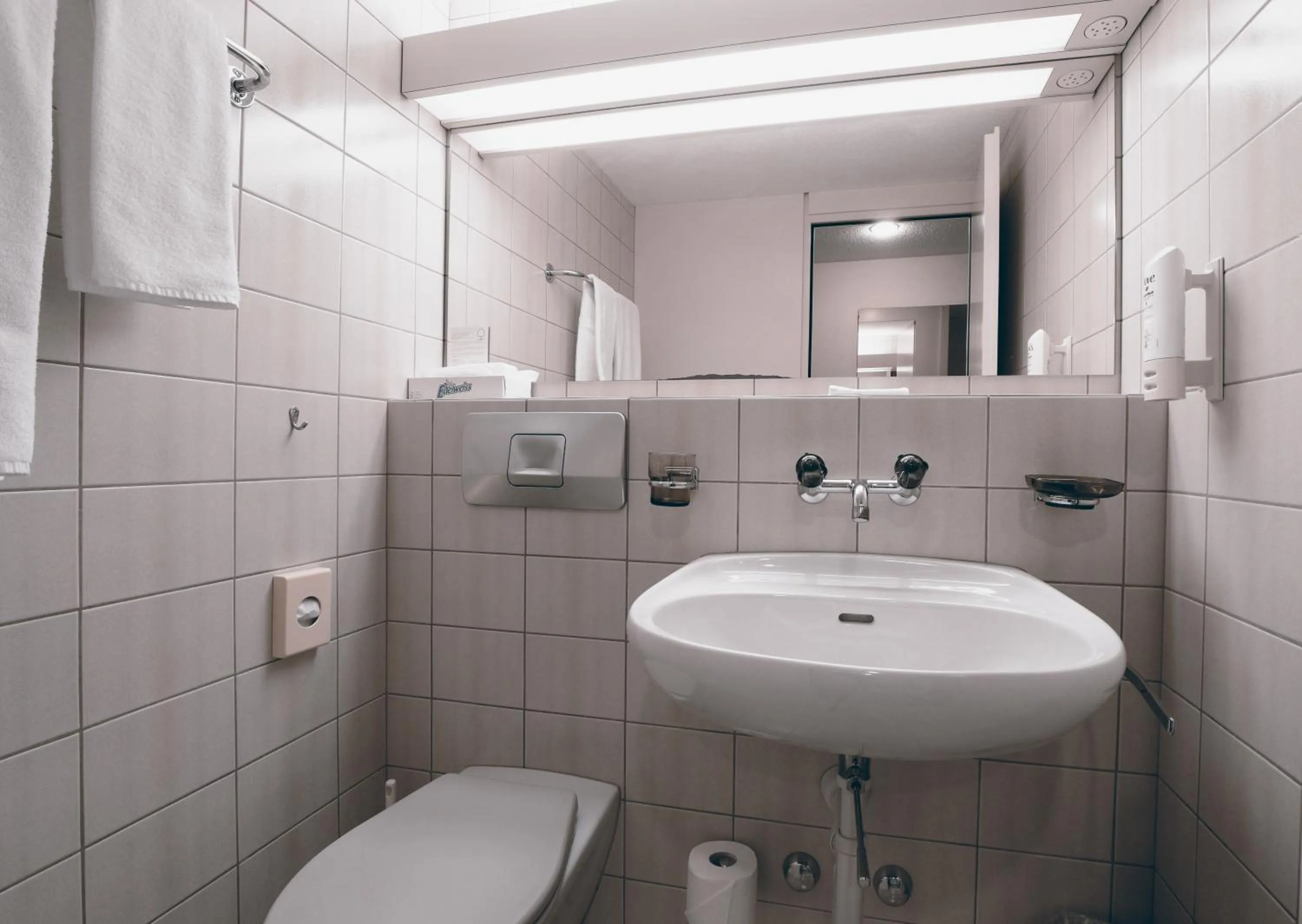 Toilet in Hotel Thurgauerhof Self-Check-in