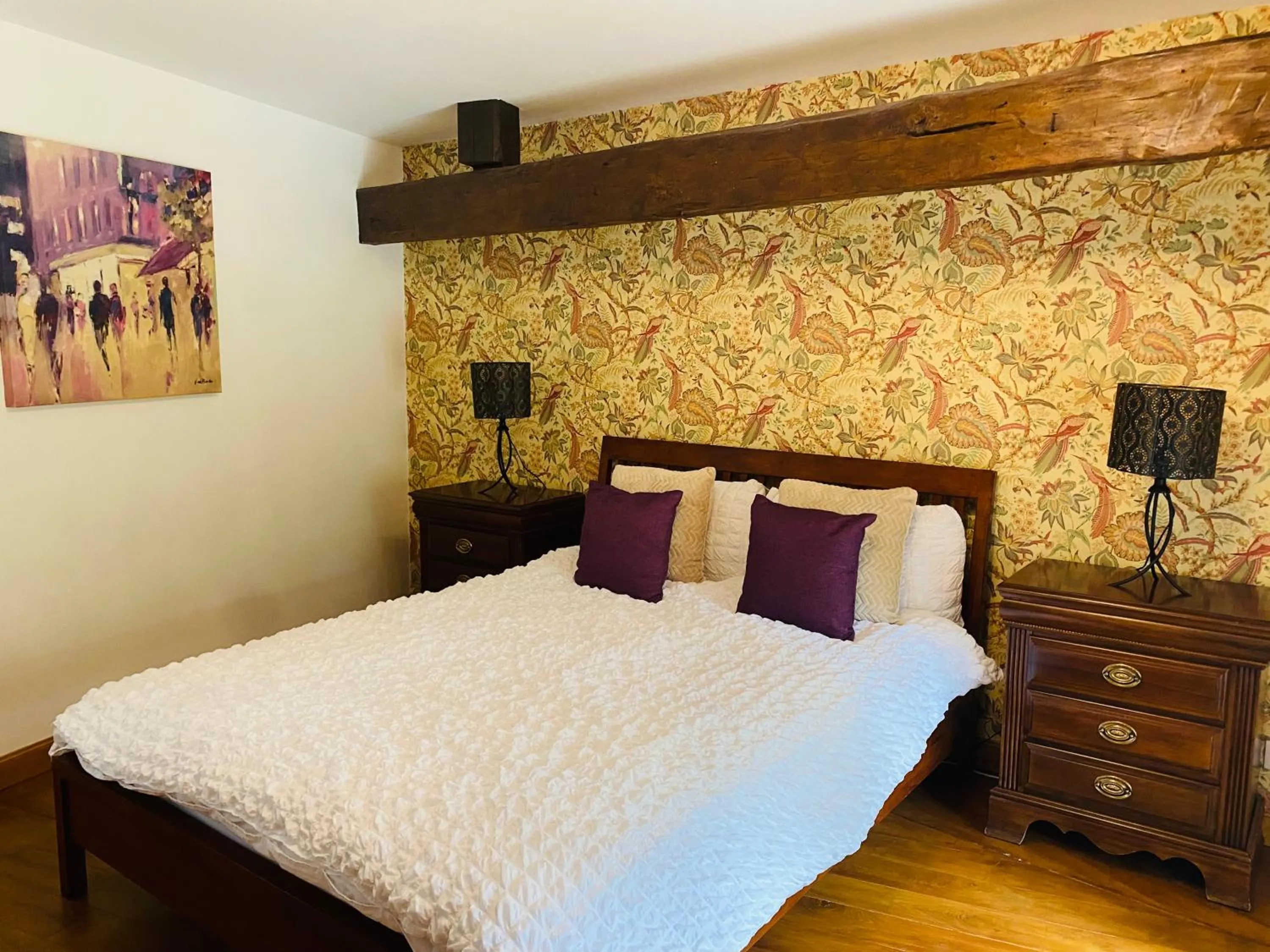 Bedroom, Bed in Moulin du Fontcourt