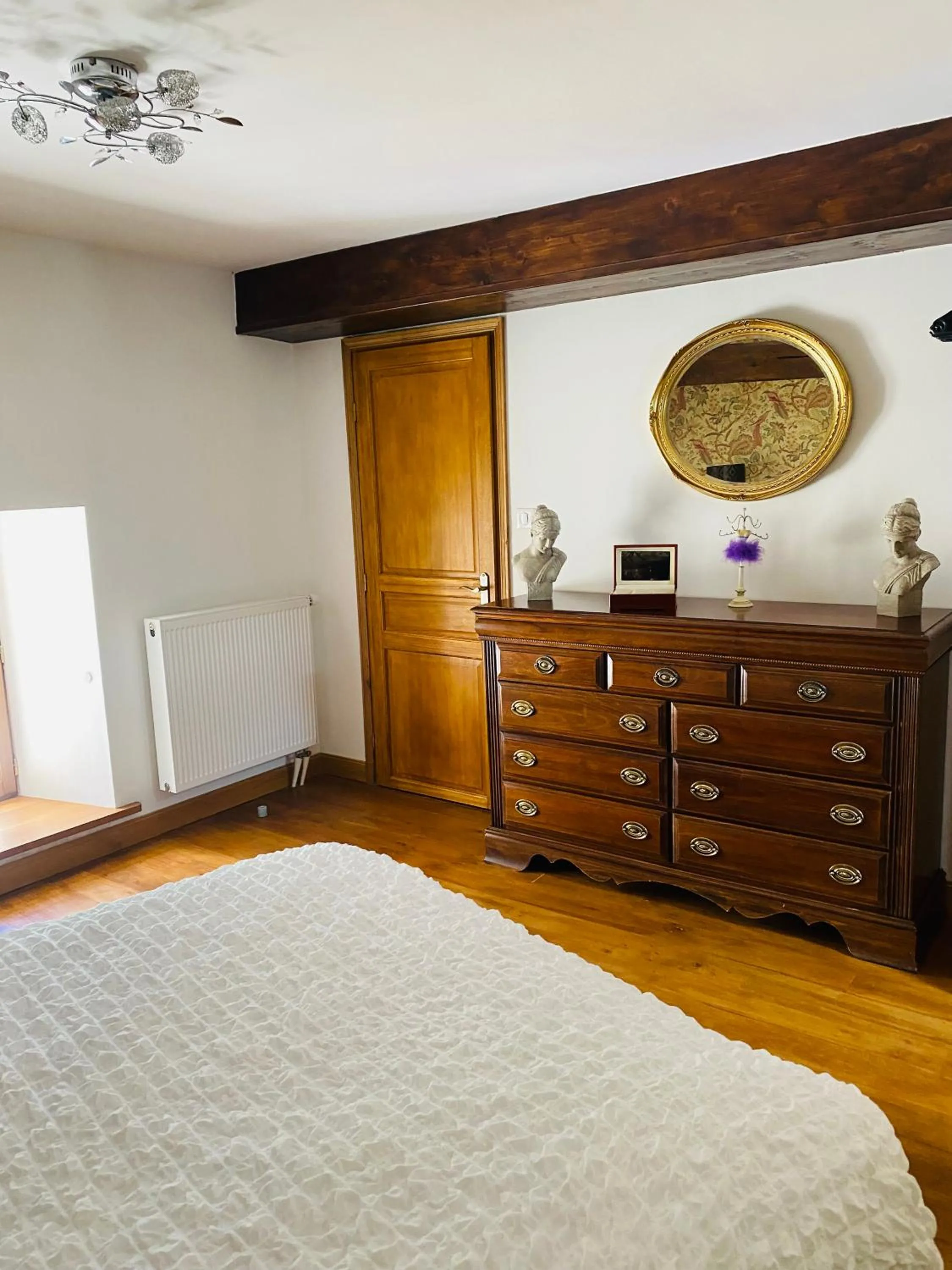 Bedroom, Bed in Moulin du Fontcourt