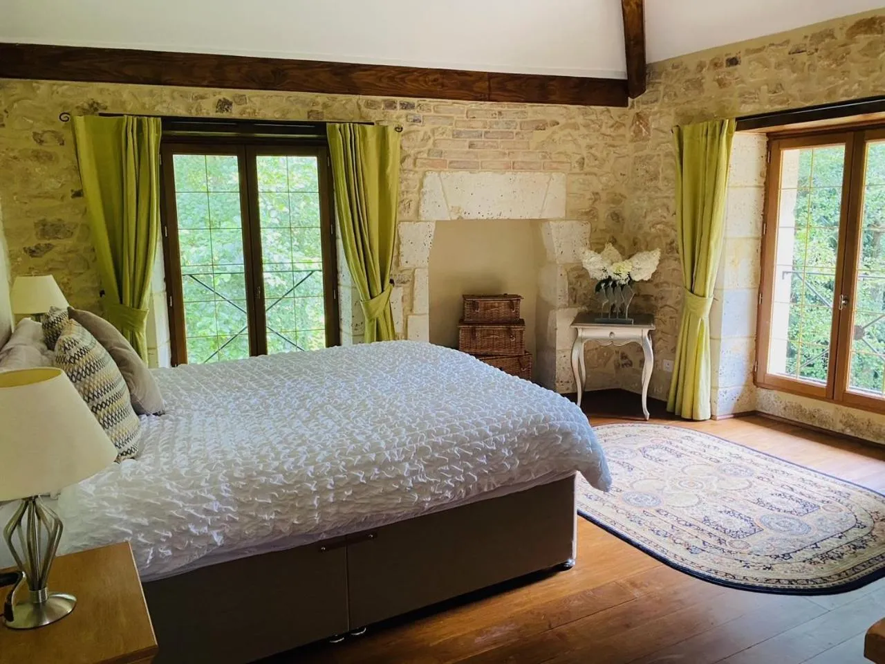 Bedroom, Bed in Moulin du Fontcourt