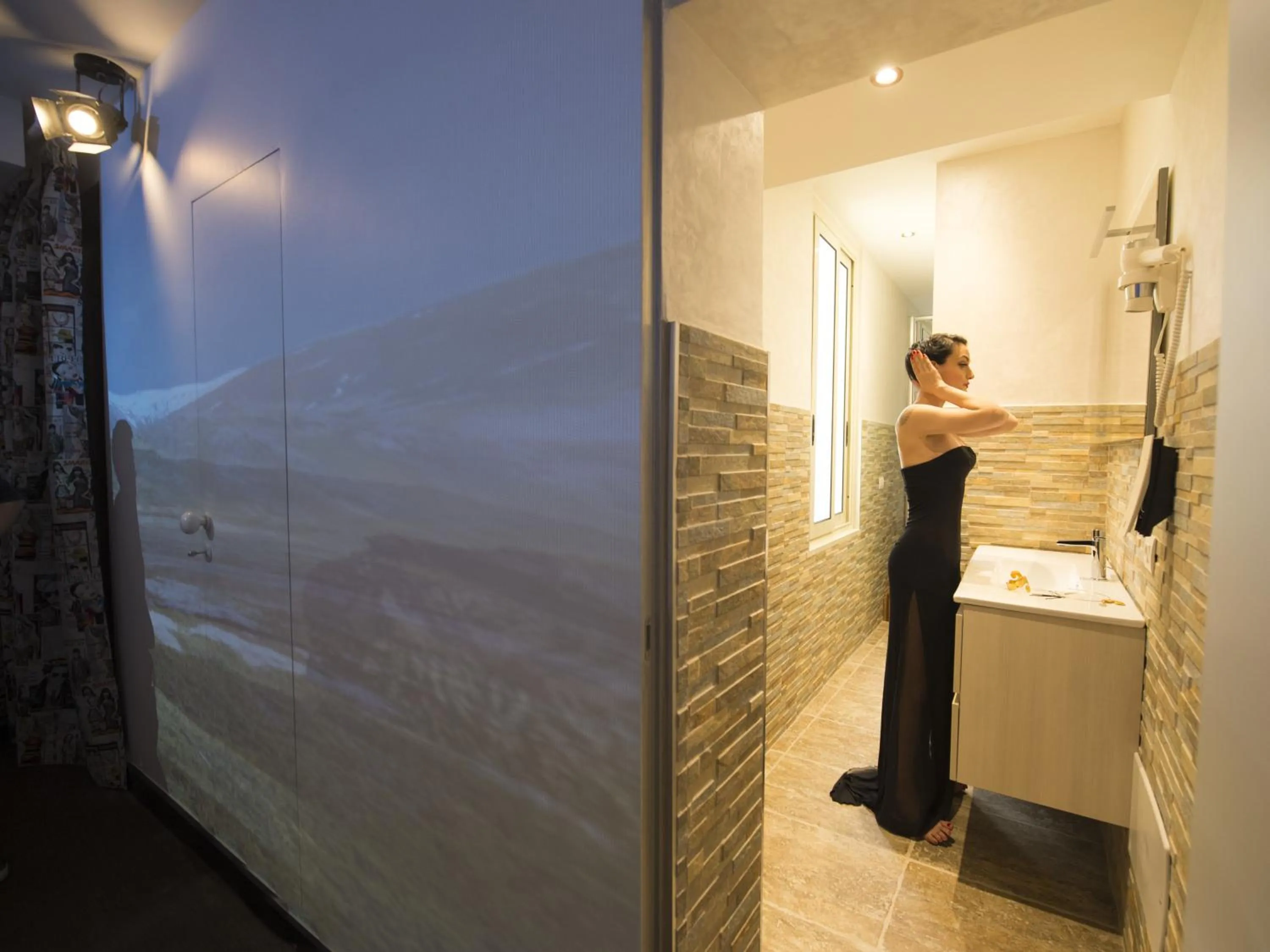 Shower in iRooms Campo dei Fiori