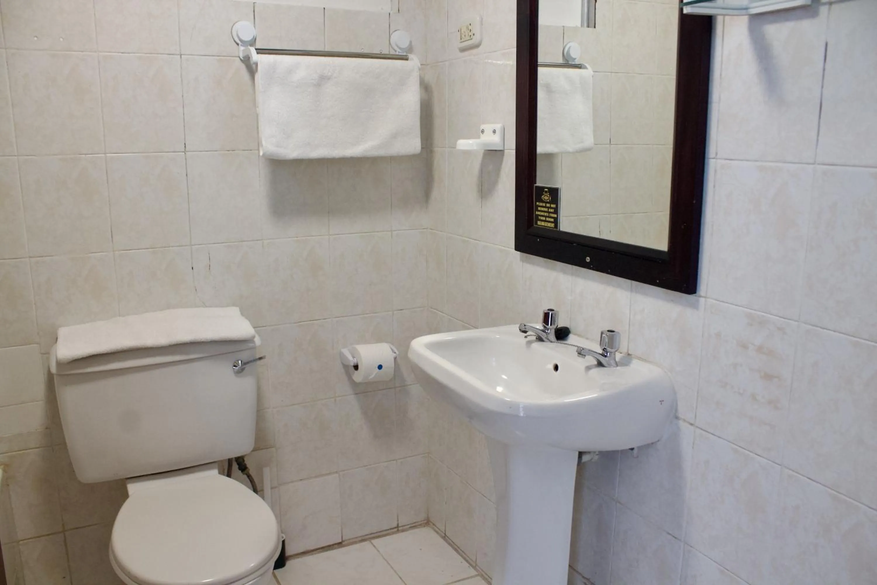 Toilet in Hoedjiesbaai Hotel
