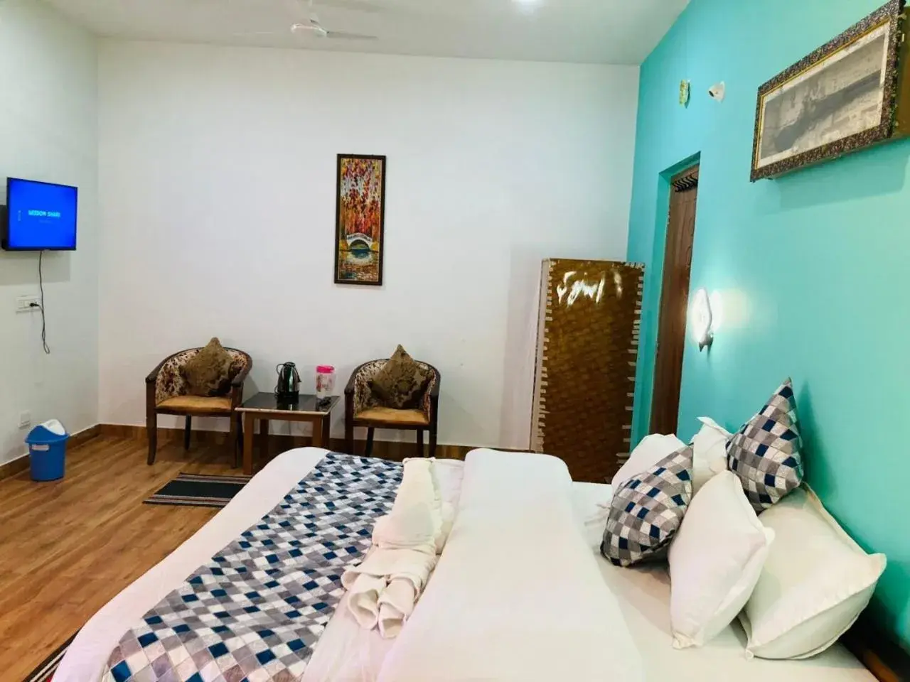 Bed in Snow Crest Residency - A Pure Veg Hotel Bed in Snow Crest Residency - A Pure Veg Hotel