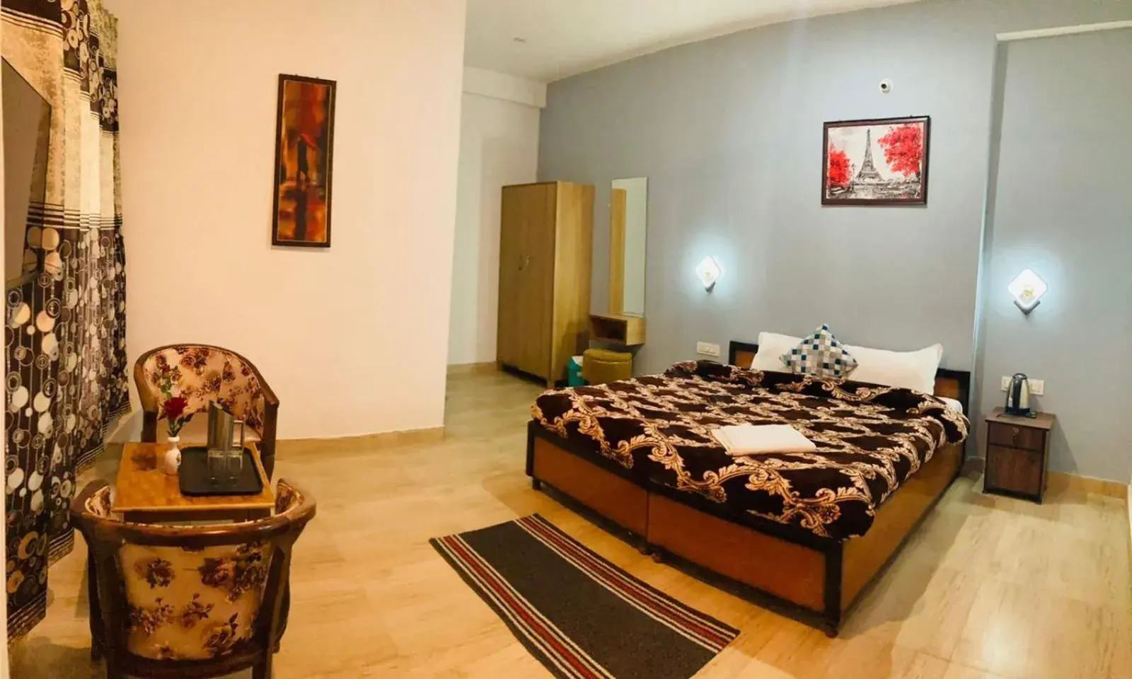 Lobby or reception, Bed in Snow Crest Residency - A Pure Veg Hotel Lobby or reception, Bed in Snow Crest Residency - A Pure Veg Hotel