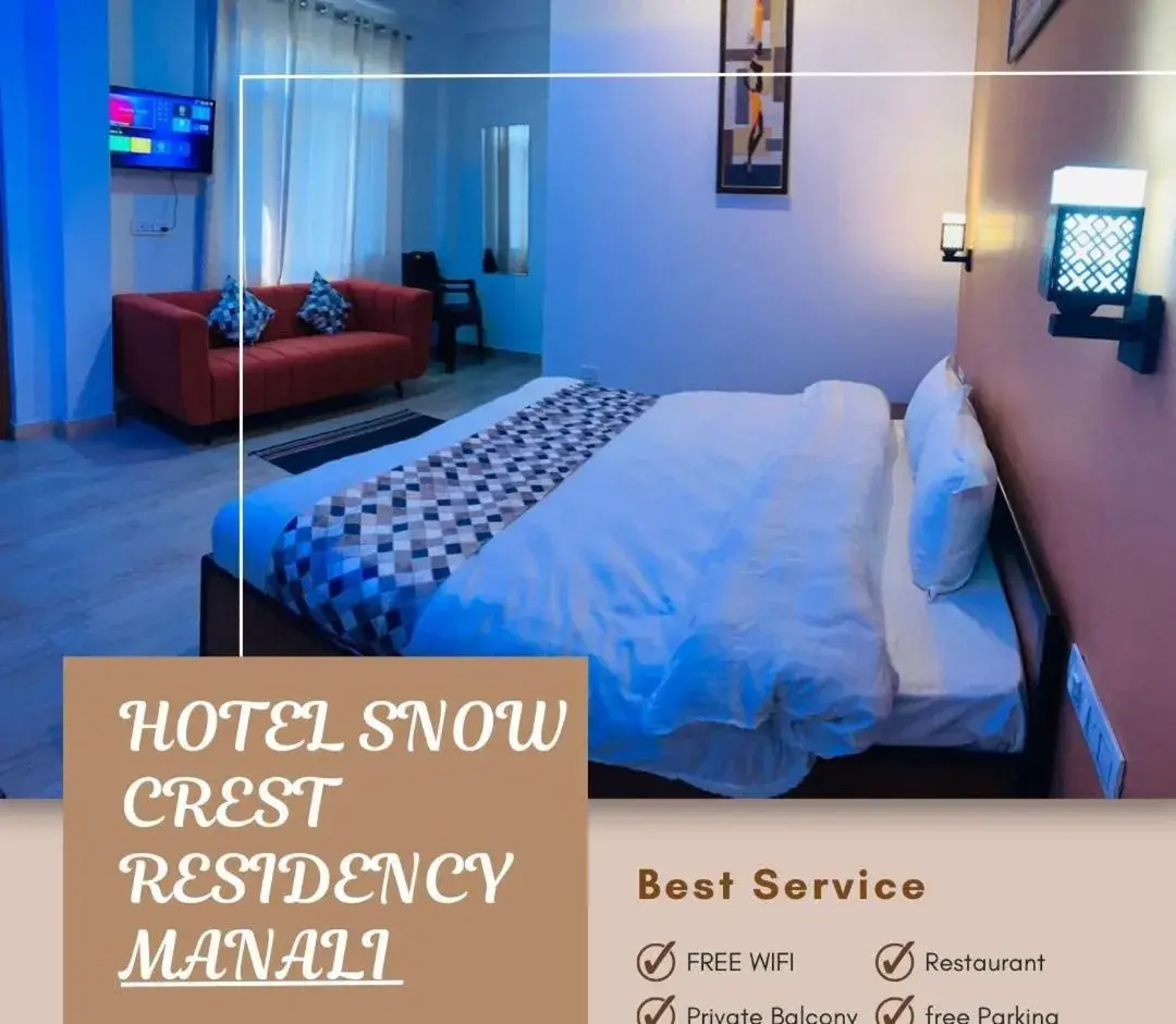Restaurant/places to eat, Bed in Snow Crest Residency - A Pure Veg Hotel Restaurant/places to eat, Bed in Snow Crest Residency - A Pure Veg Hotel