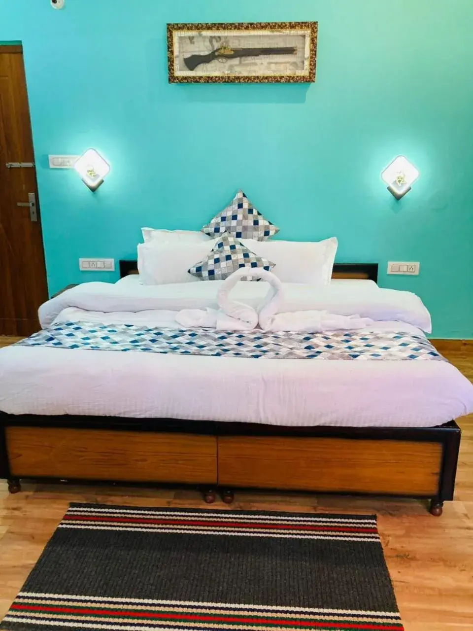 Bed in Snow Crest Residency - A Pure Veg Hotel Bed in Snow Crest Residency - A Pure Veg Hotel