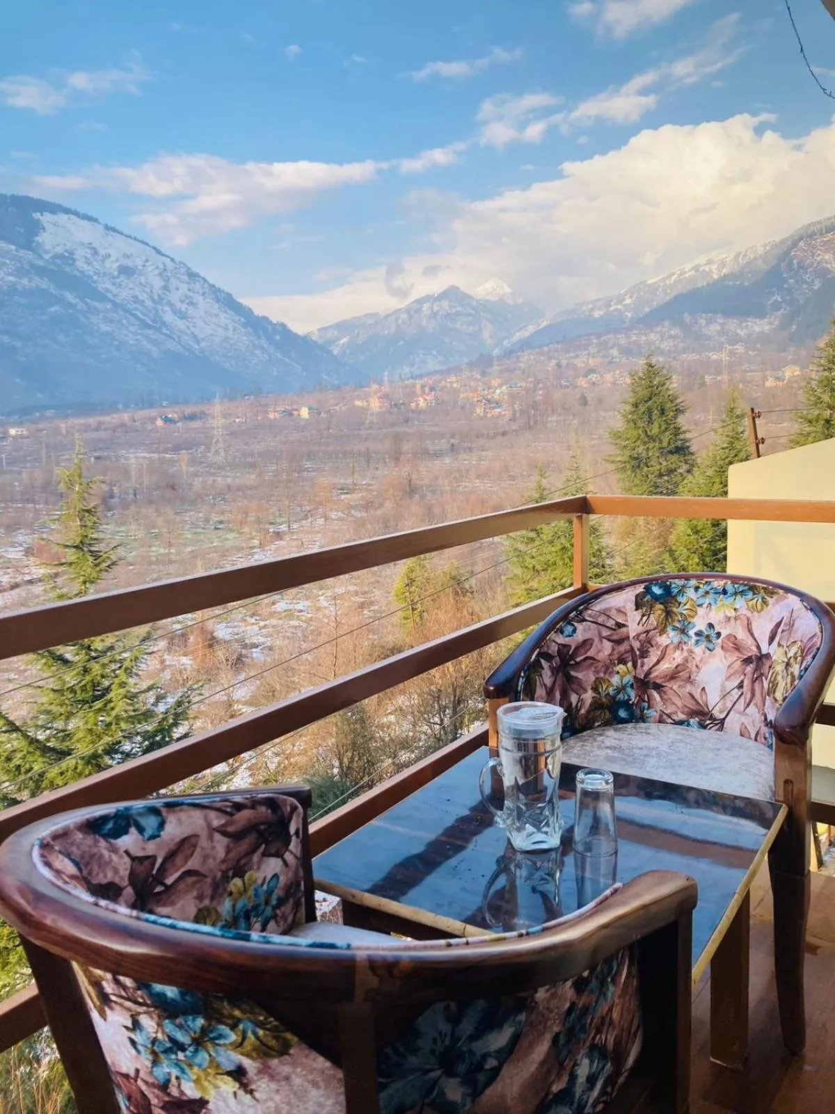 Balcony/Terrace in Snow Crest Residency - A Pure Veg Hotel