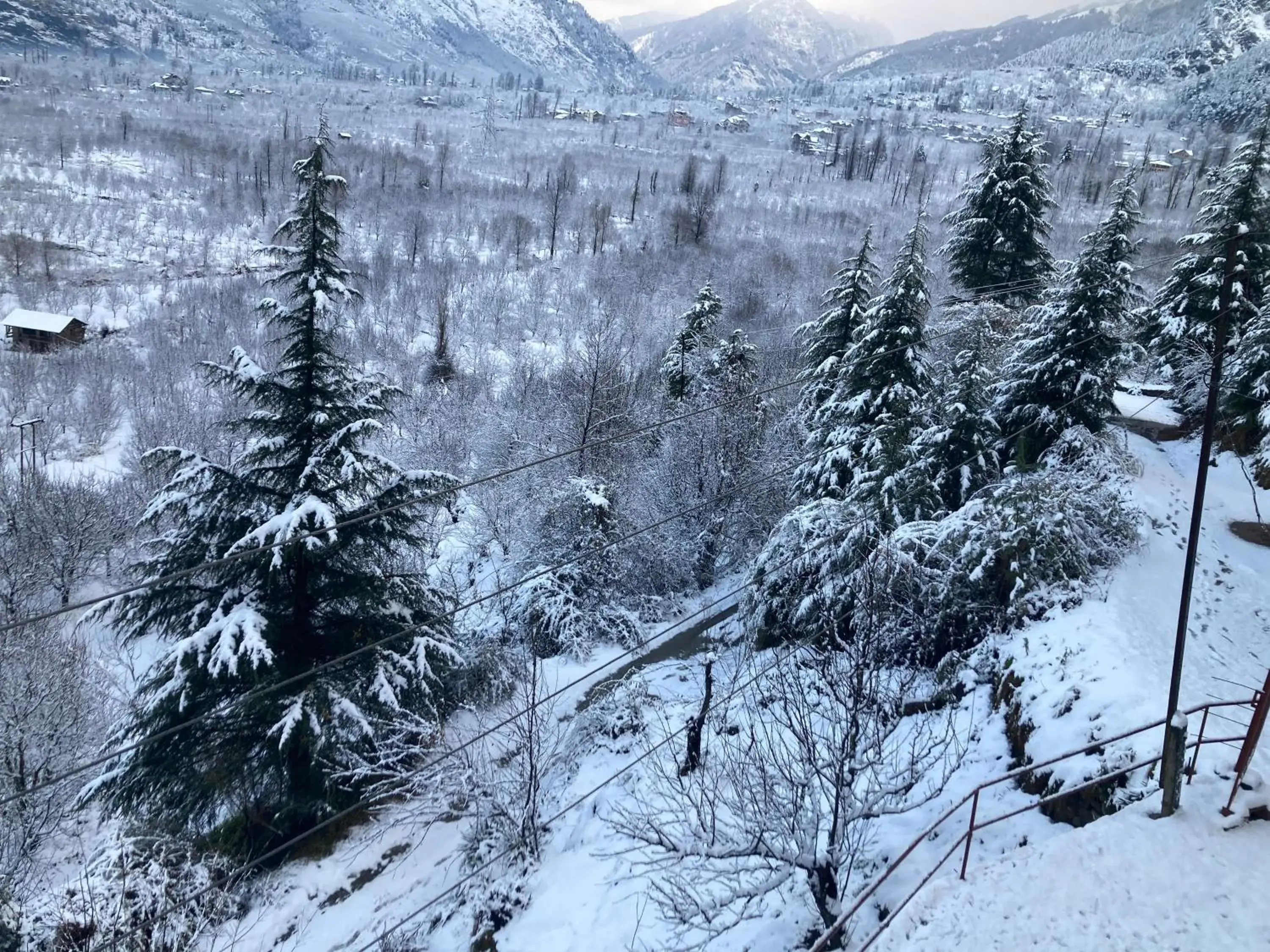 Mountain view in Snow Crest Residency - A Pure Veg Hotel Mountain view in Snow Crest Residency - A Pure Veg Hotel