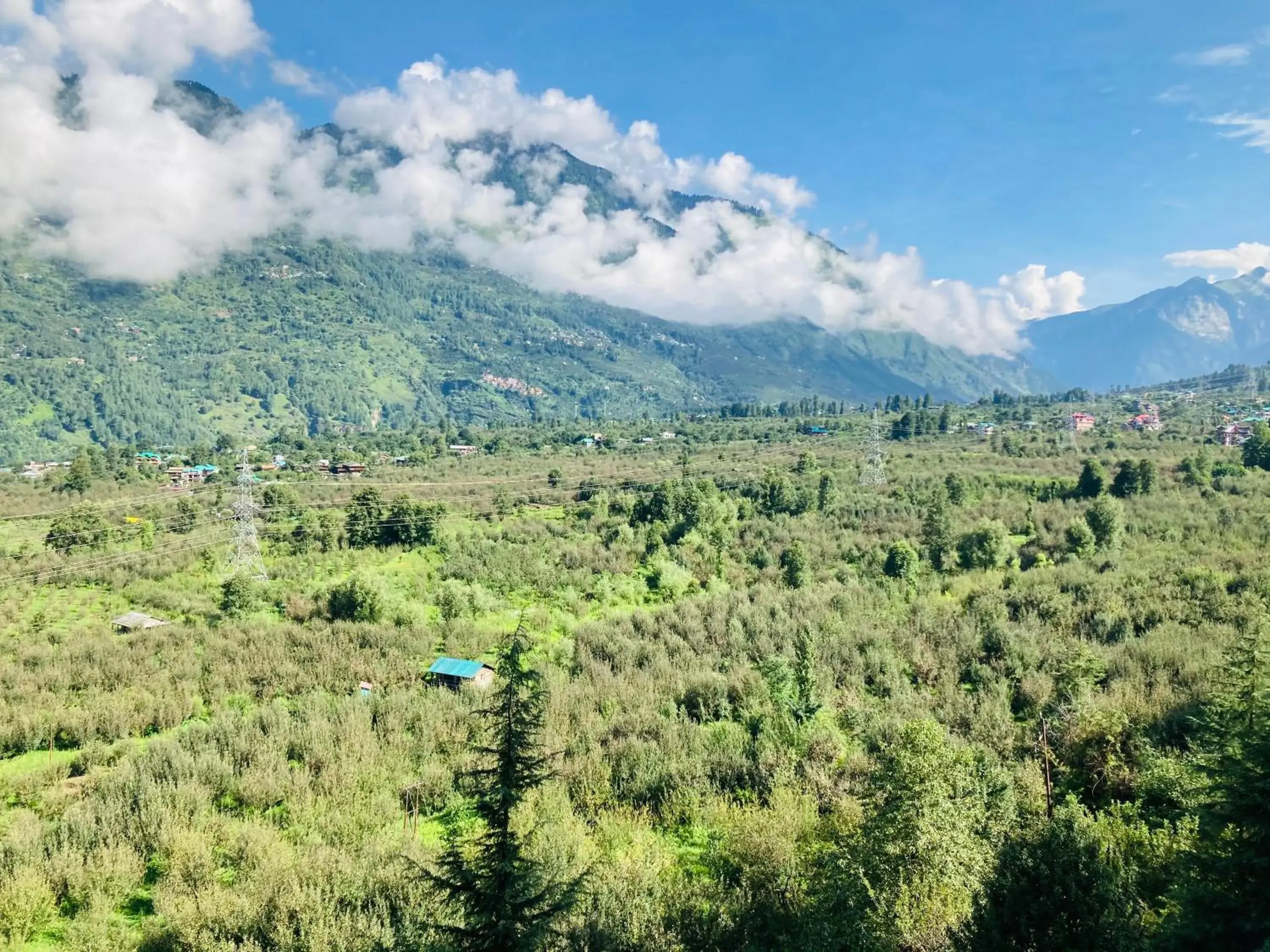 Mountain view in Snow Crest Residency - A Pure Veg Hotel Mountain view in Snow Crest Residency - A Pure Veg Hotel