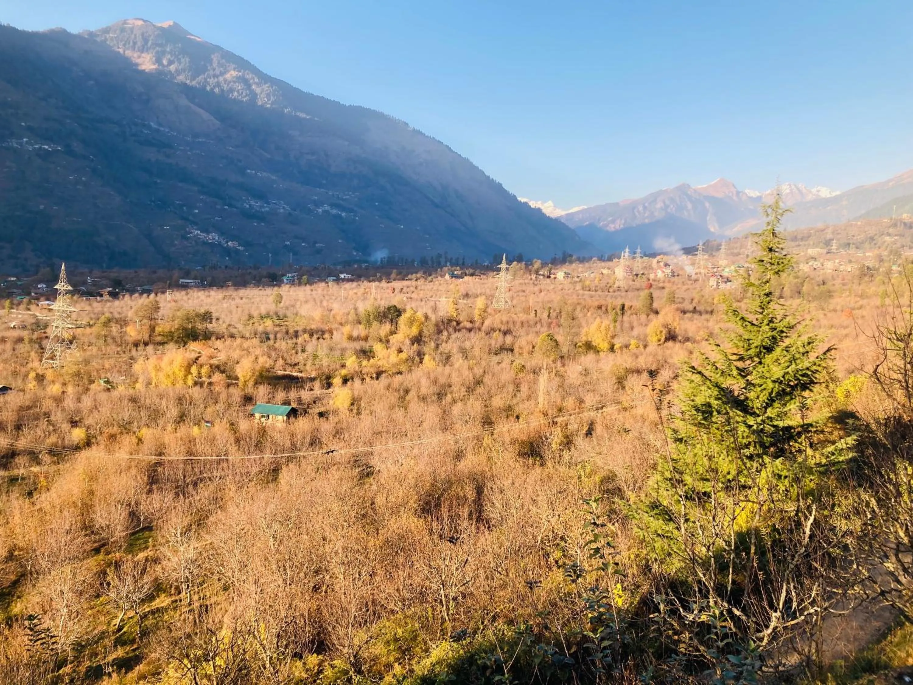 Mountain view in Snow Crest Residency - A Pure Veg Hotel