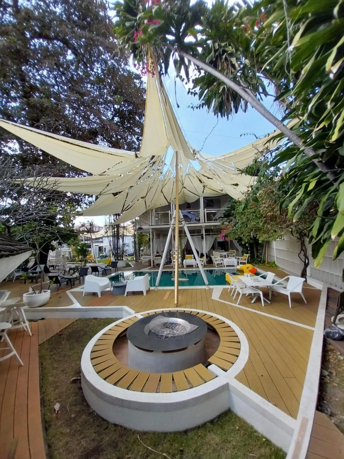 Property building in To The Moon Guesthouse