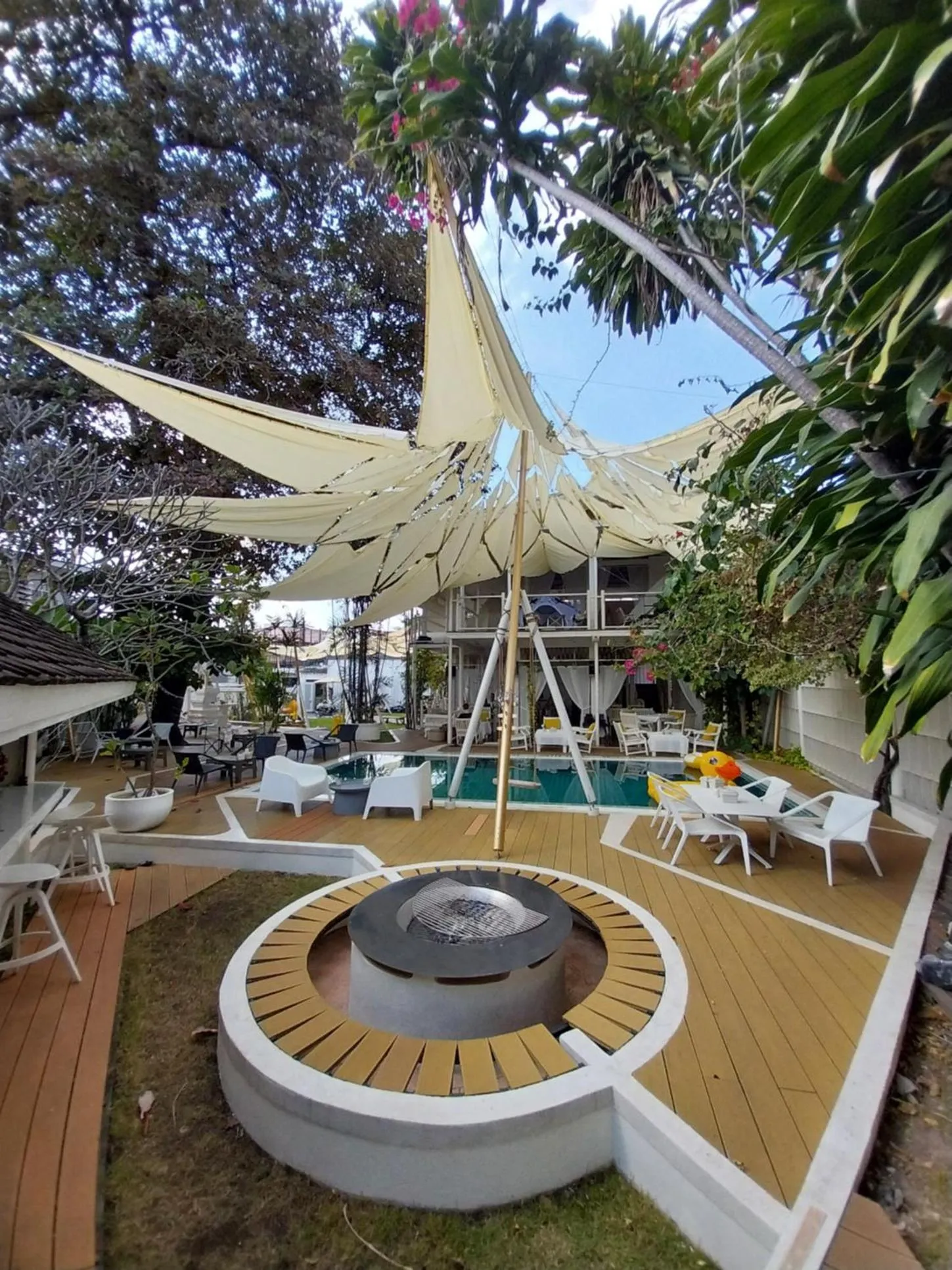 Property building in To The Moon Guesthouse