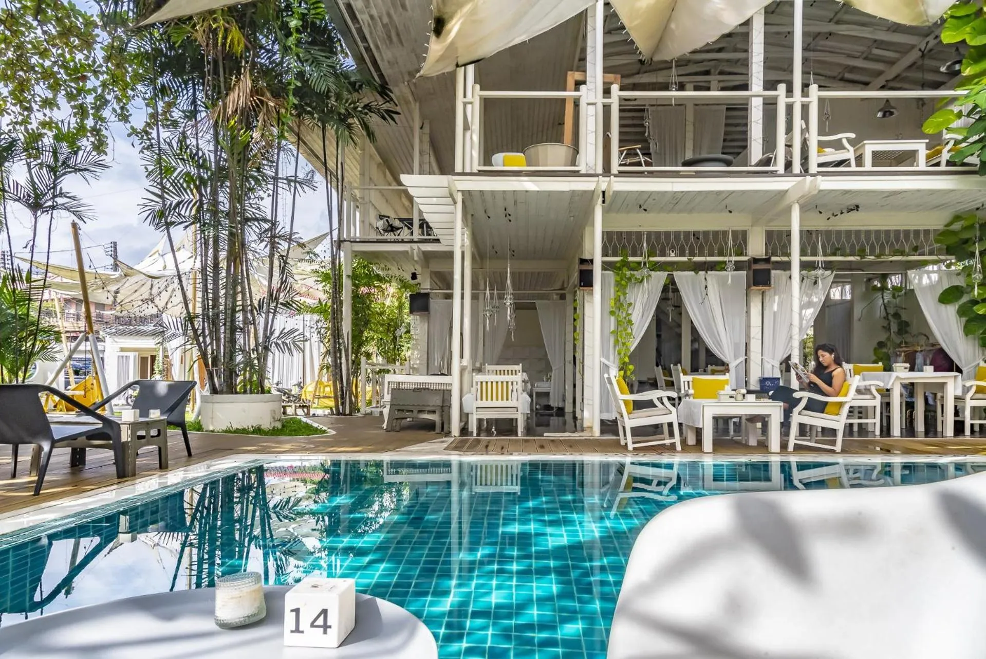 Property building in To The Moon Guesthouse