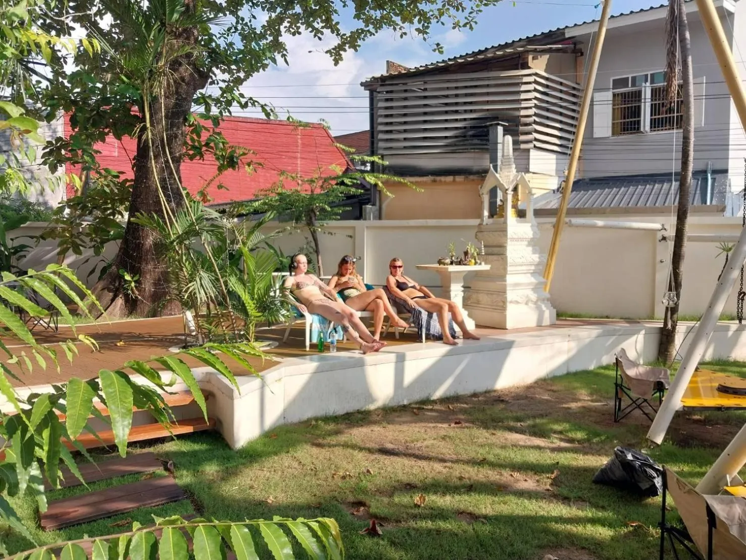 Property building in To The Moon Guesthouse