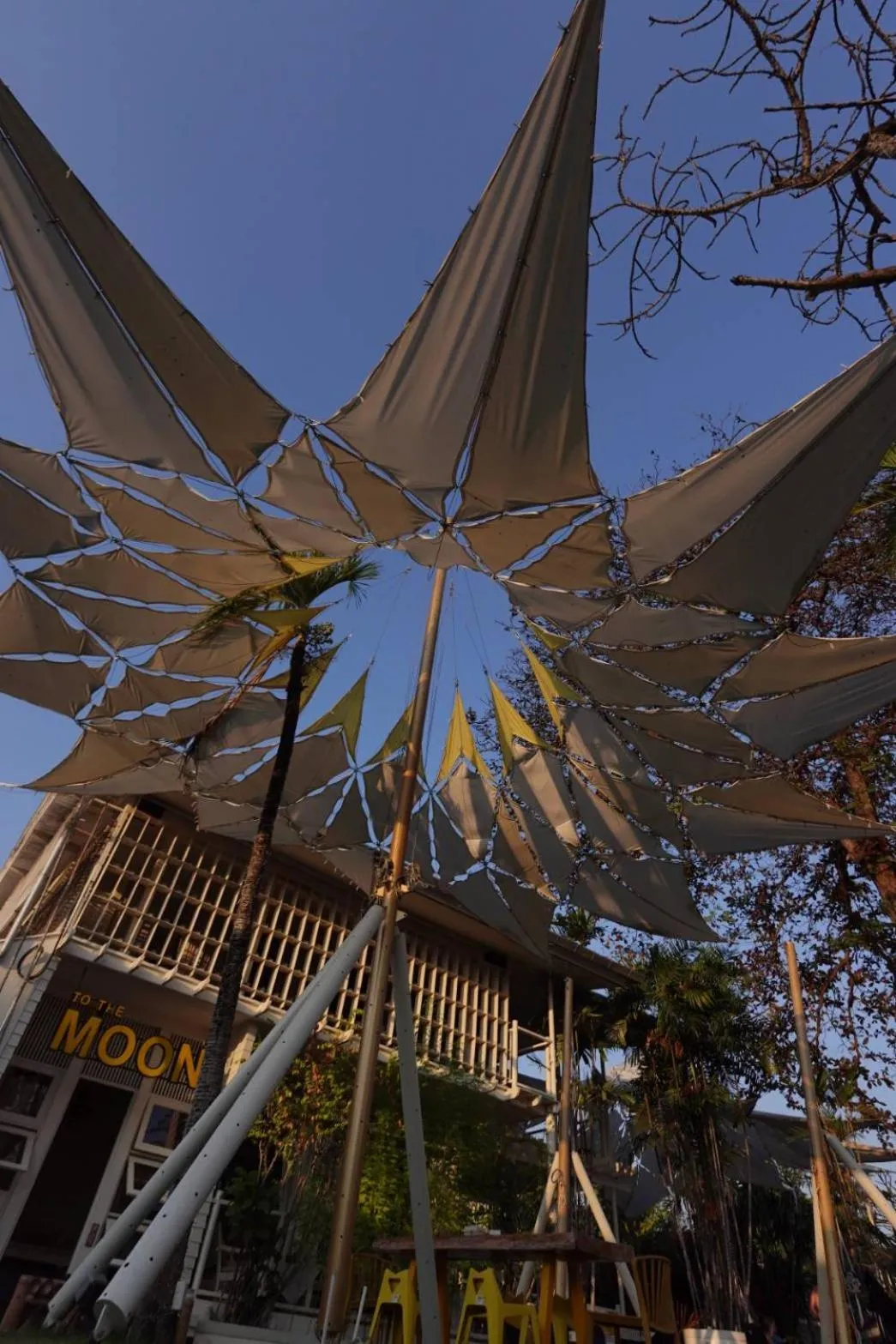 Property building in To The Moon Guesthouse