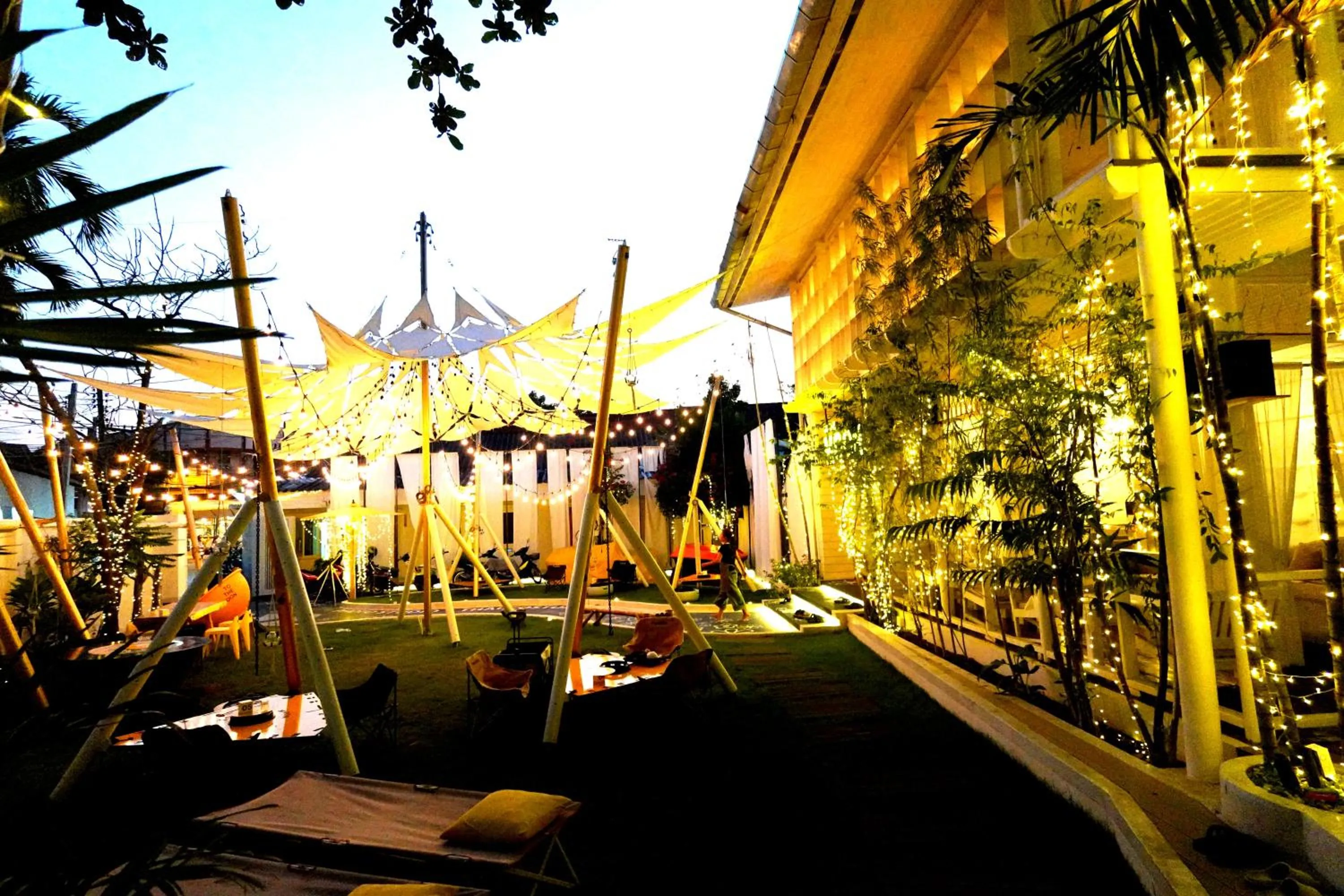 Property building in To The Moon Guesthouse